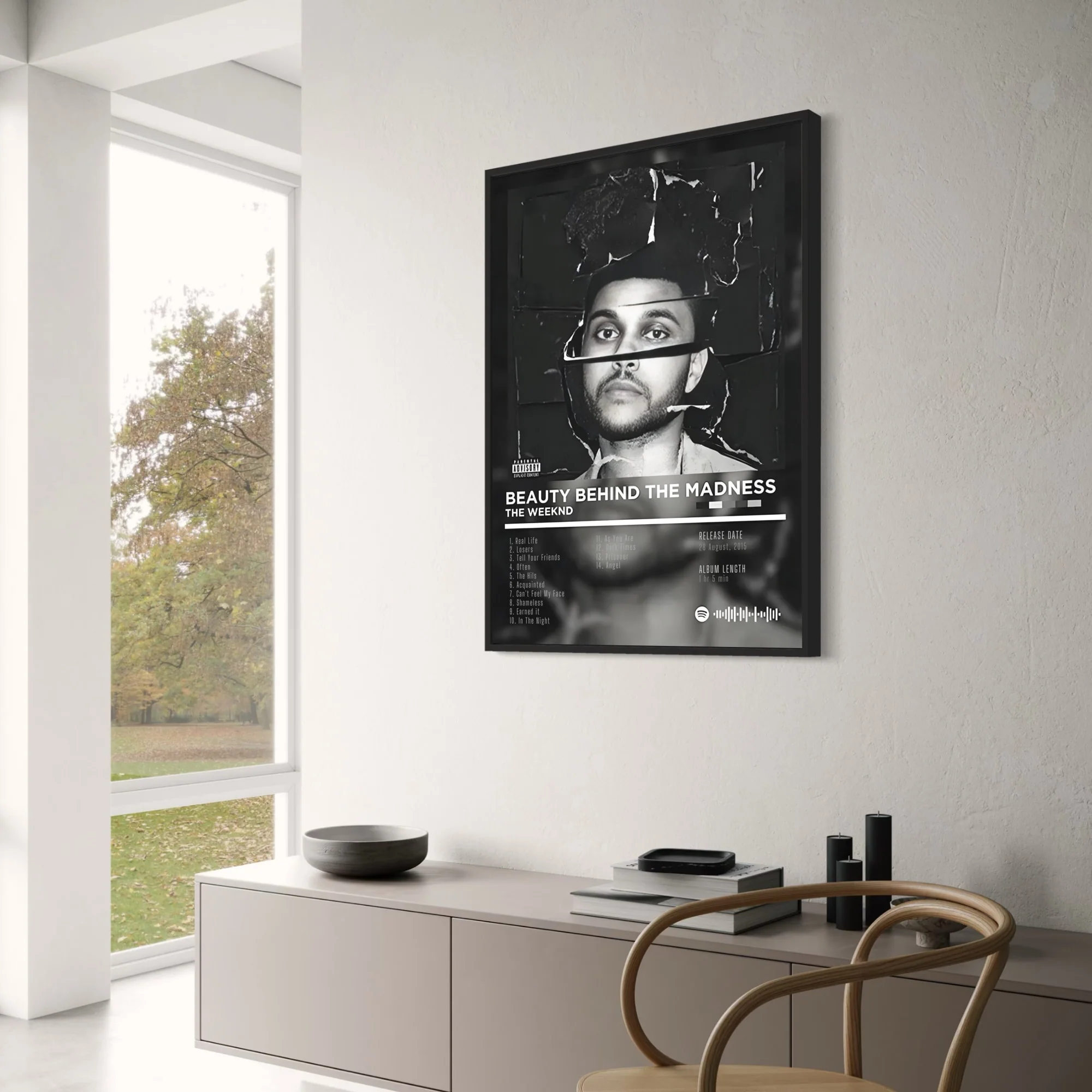 The Weeknd | Beauty Behind the Madness | Hip Hop Artwork - Image 3