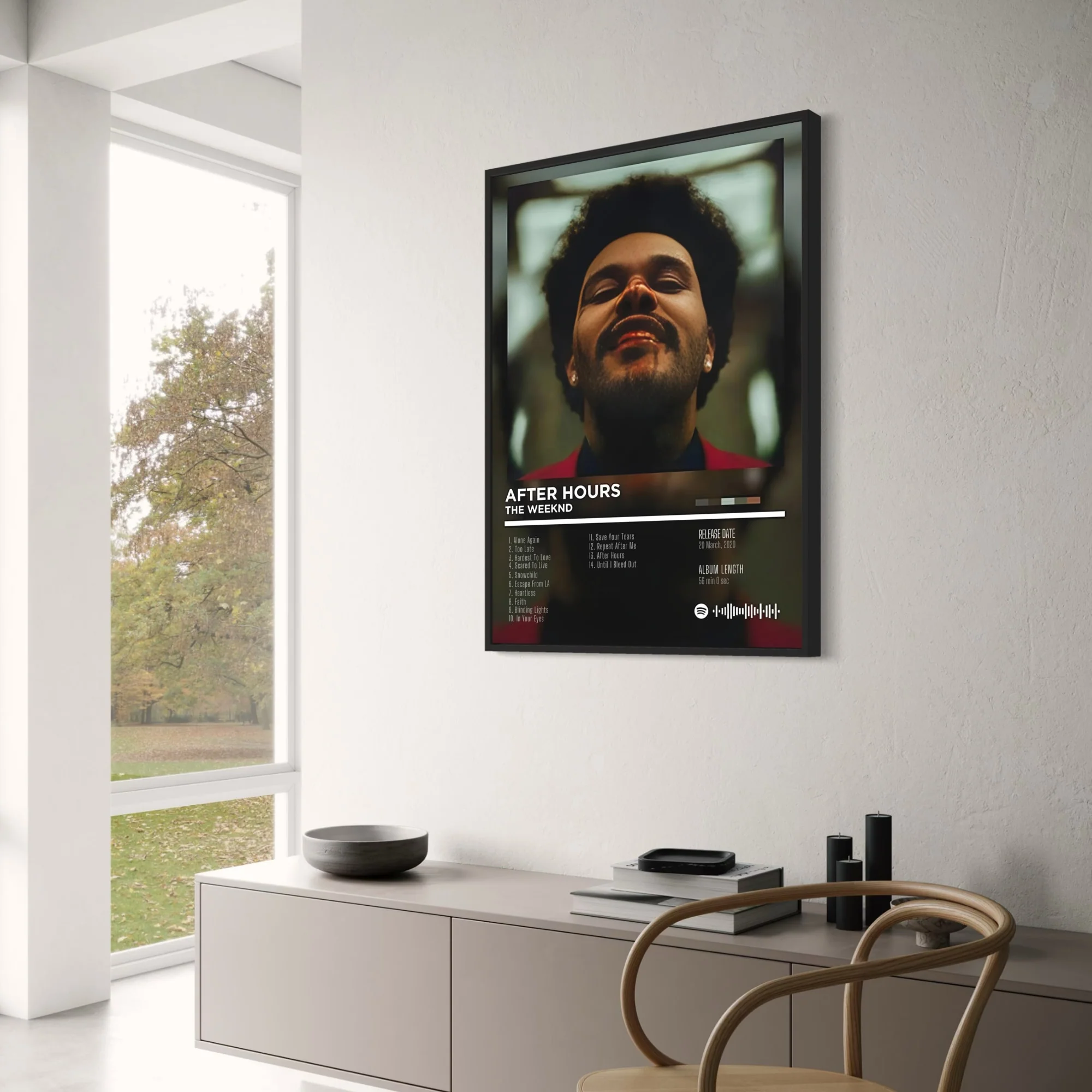 The Weeknd After Hours | Iconic Album Cover | Hip Hop Art - Image 3