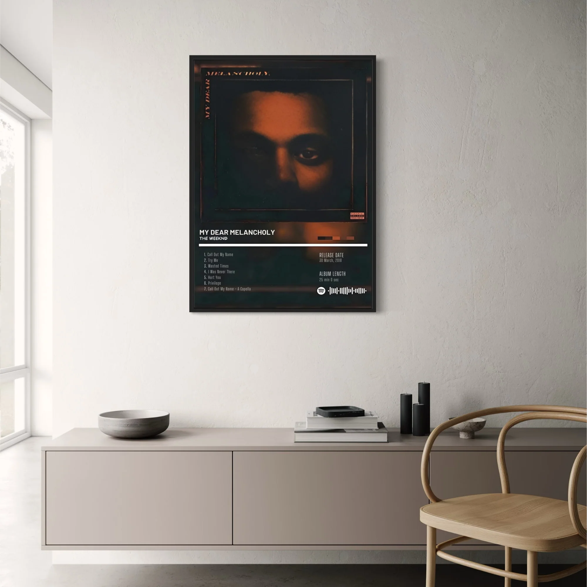 The Weeknd | My Dear Melancholy | Iconic Rap Album Art - Image 2
