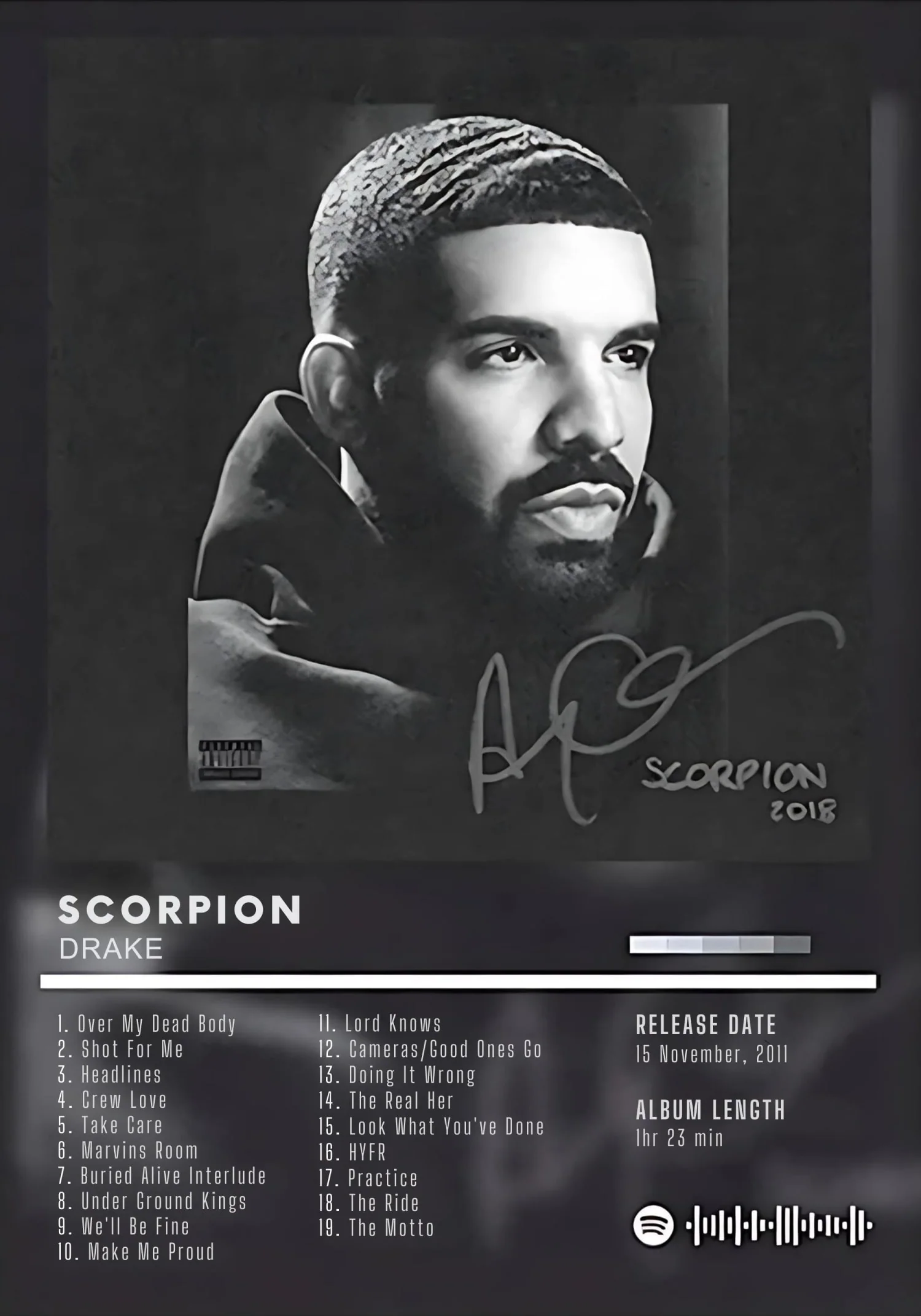 Drake Scorpion Album | Iconic Hip Hop Art - Image 4