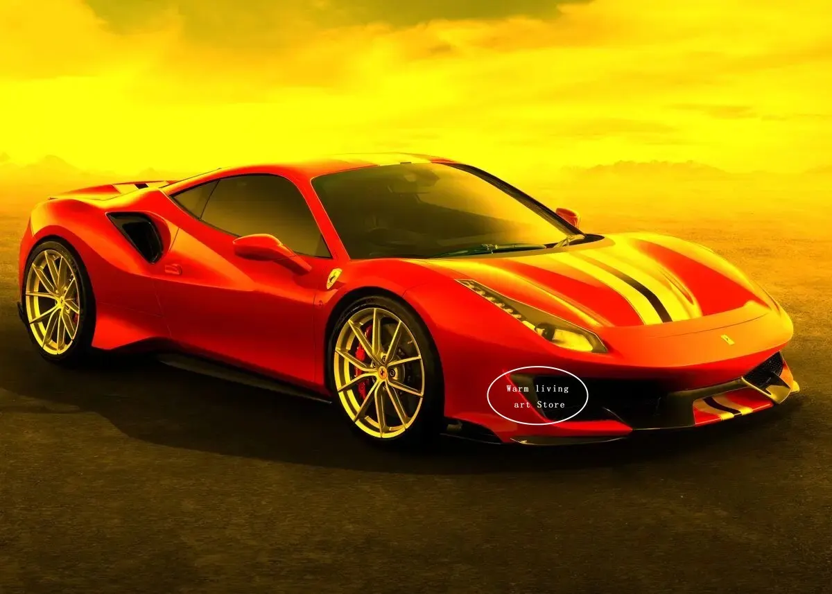 Ferrari F40 | Red Black Luxury Car