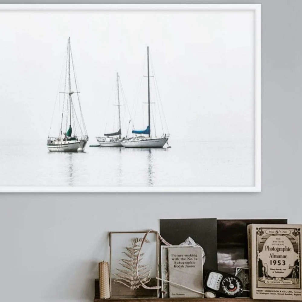 Three Sailing Boats | Nautical Art - Image 2