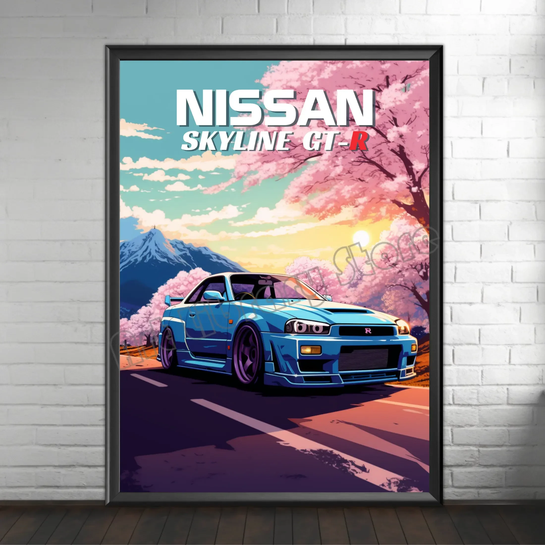 Retro Japanese Car | Nissan Skyline GT-R R34