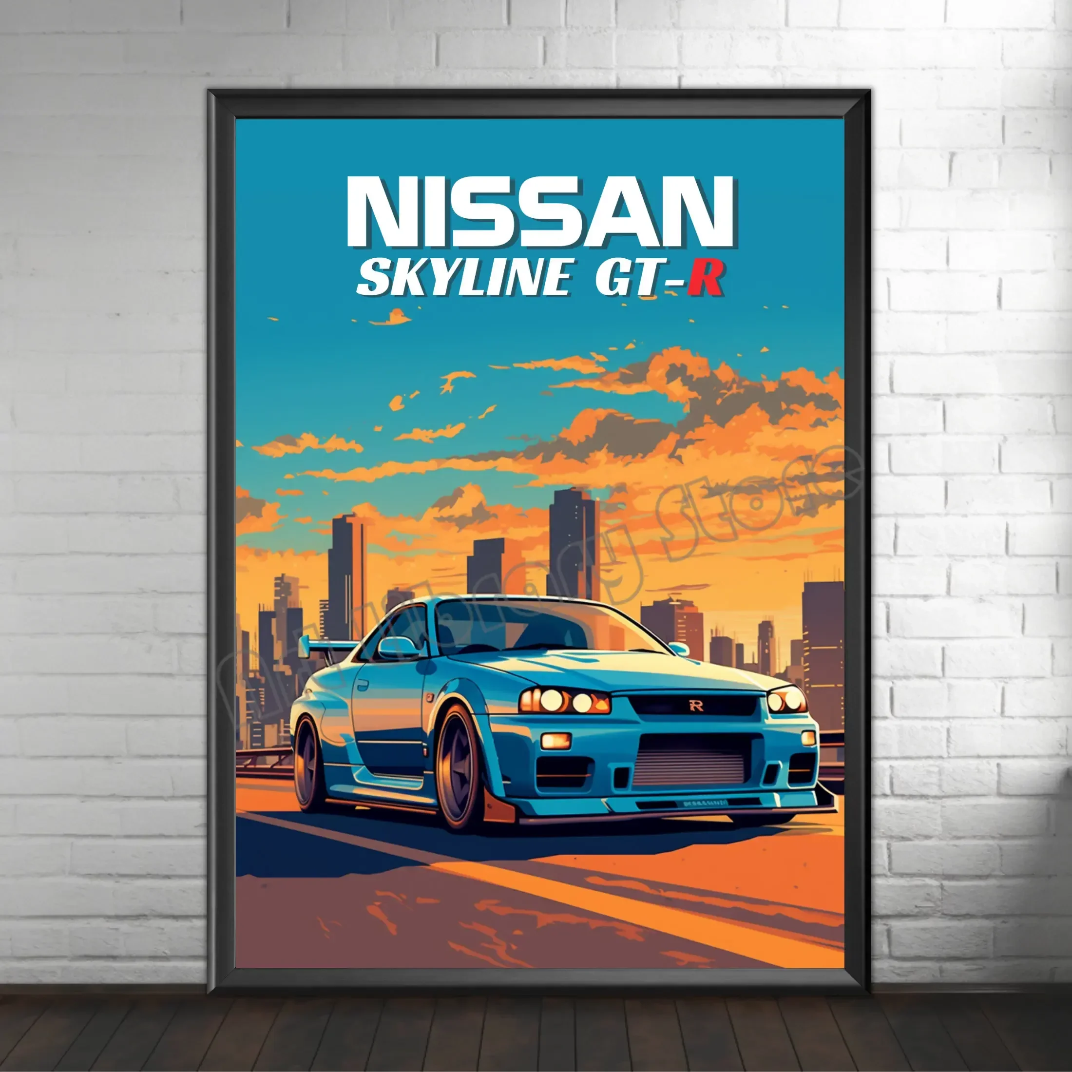 Retro Nissan Skyline GT-R R34 | 1990s Japanese Car