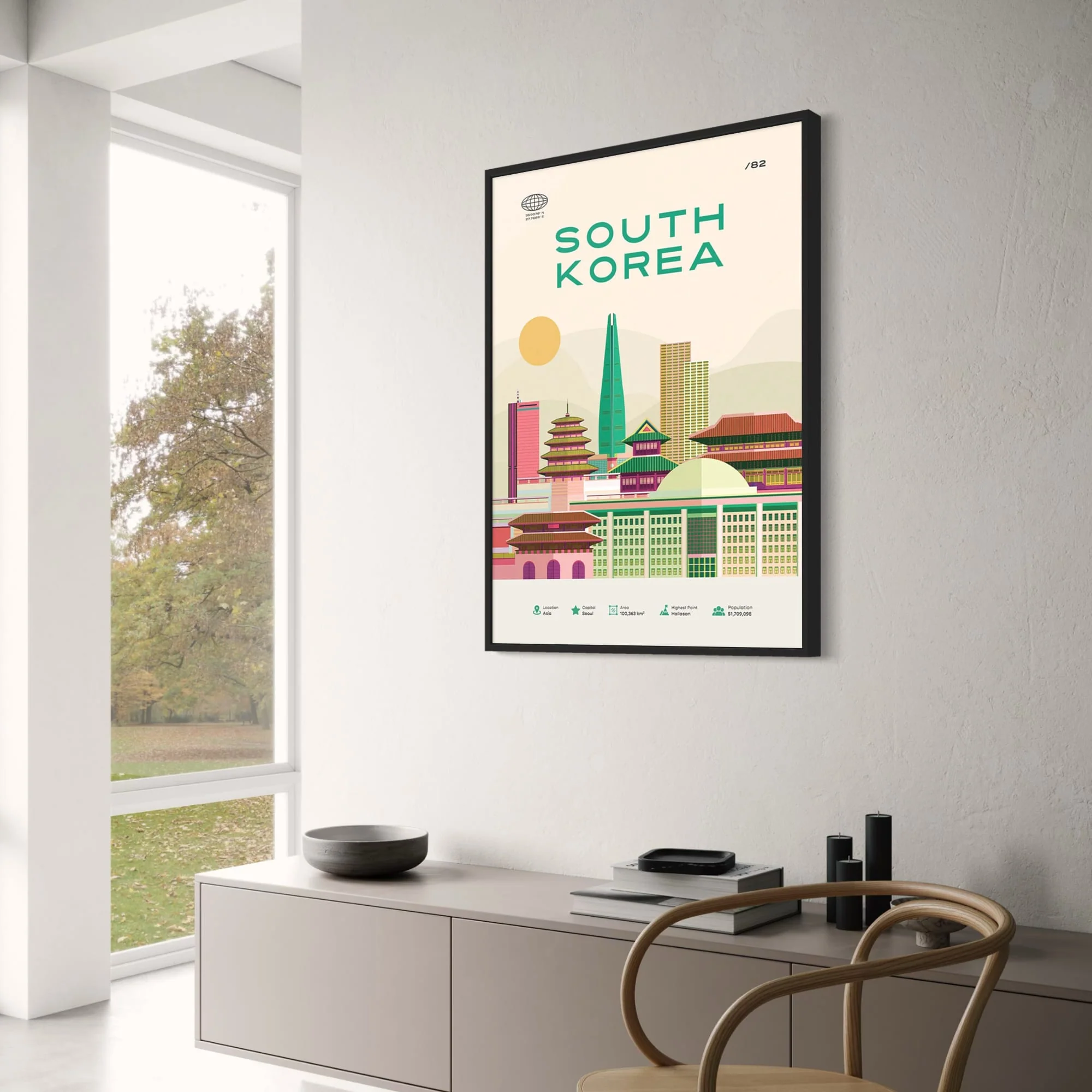 Seoul Skyline | Colorful Cityscape - Image 3