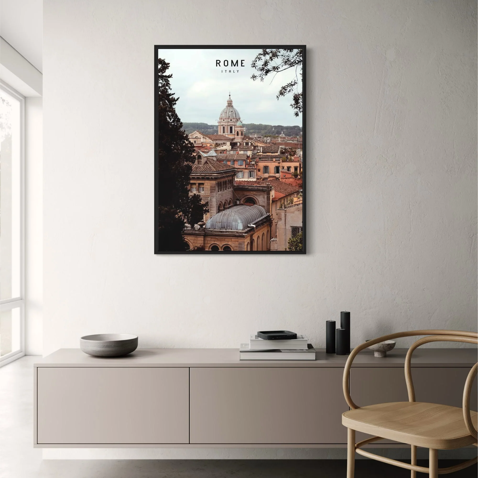 Rooftop Views of Rome | Urban Landscape - Image 2