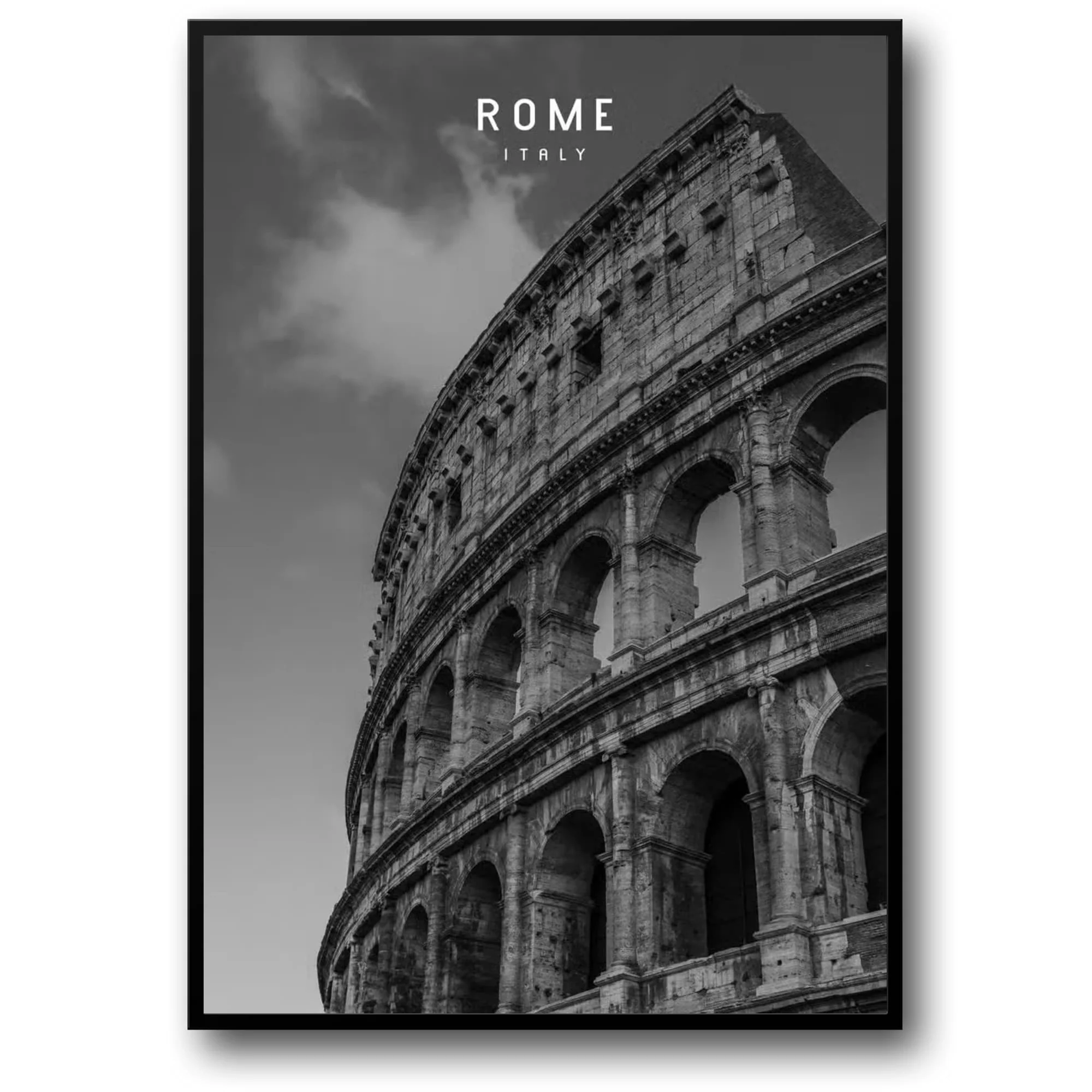 Colosseum | Monochrome Majesty | Rome