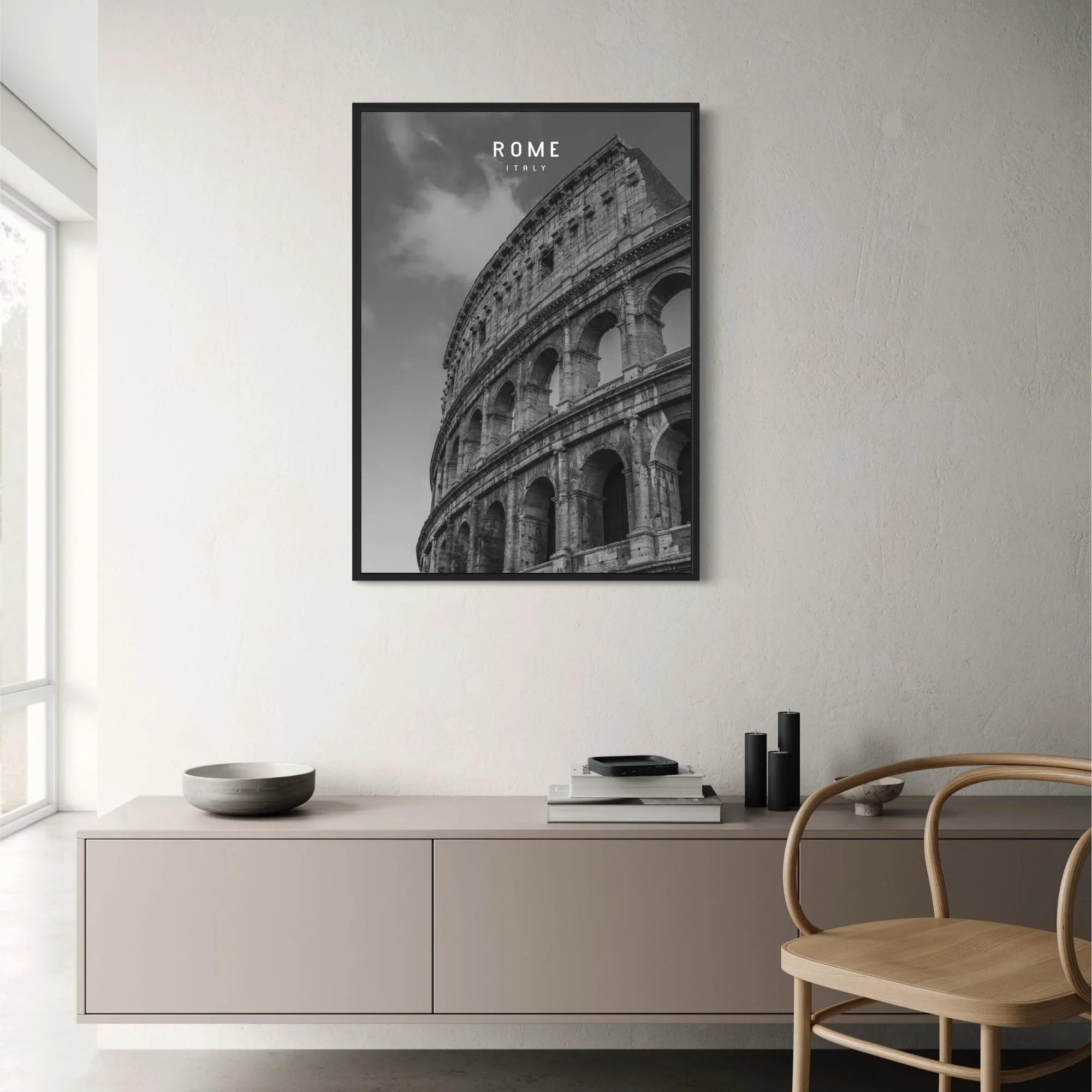 Colosseum | Monochrome Majesty | Rome - Image 2