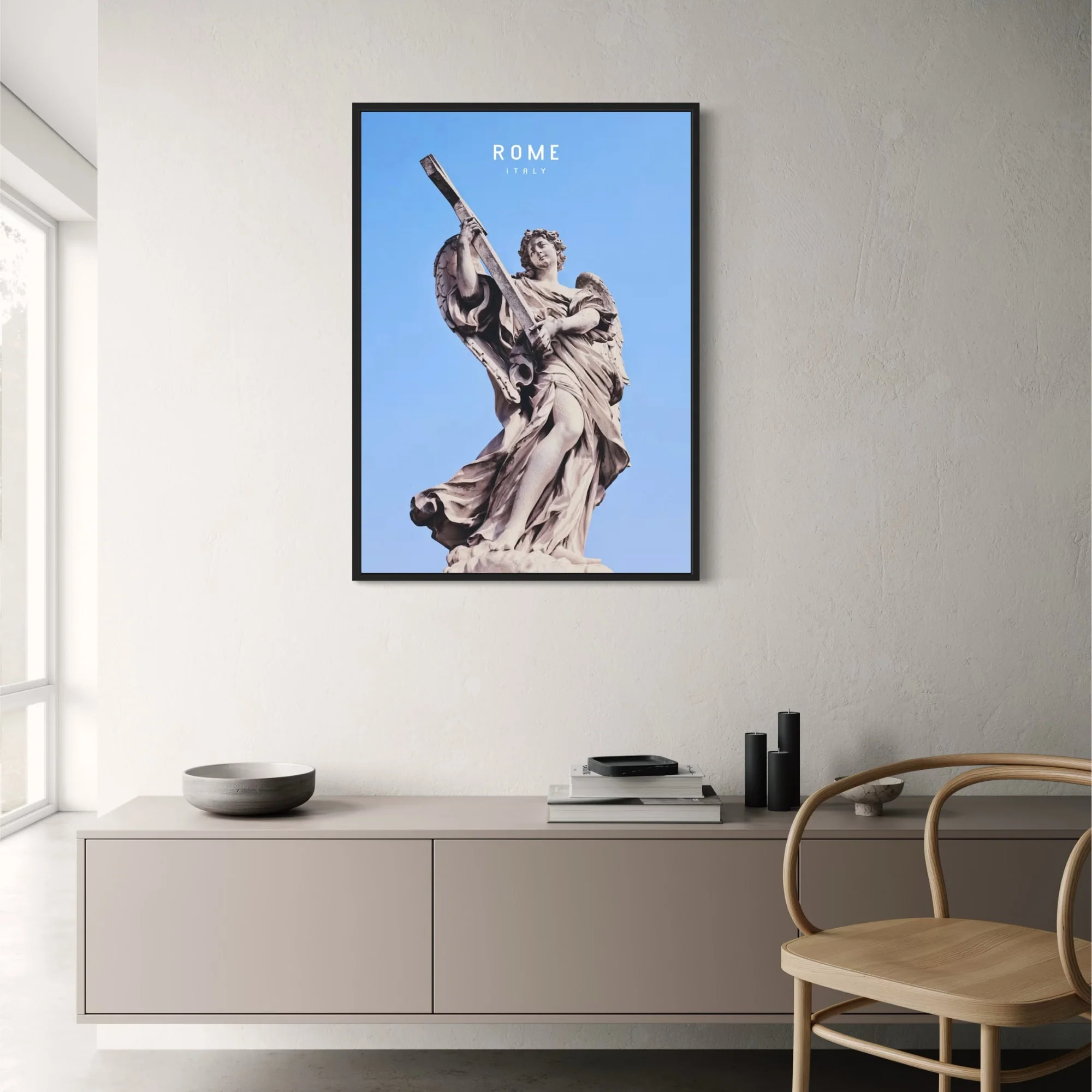 Angel with the Cross | Baroque Rome - Image 2