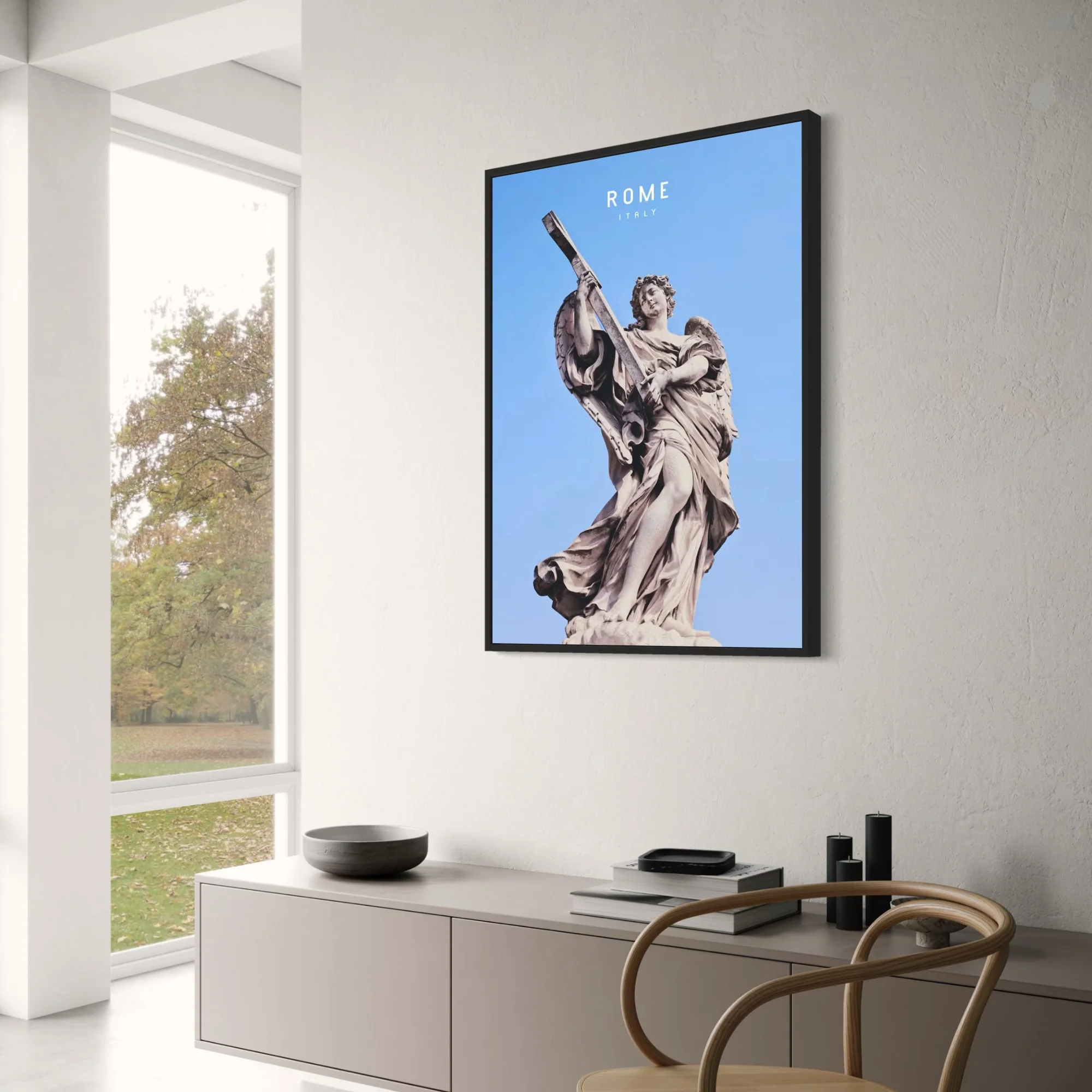 Angel with the Cross | Baroque Rome - Image 3