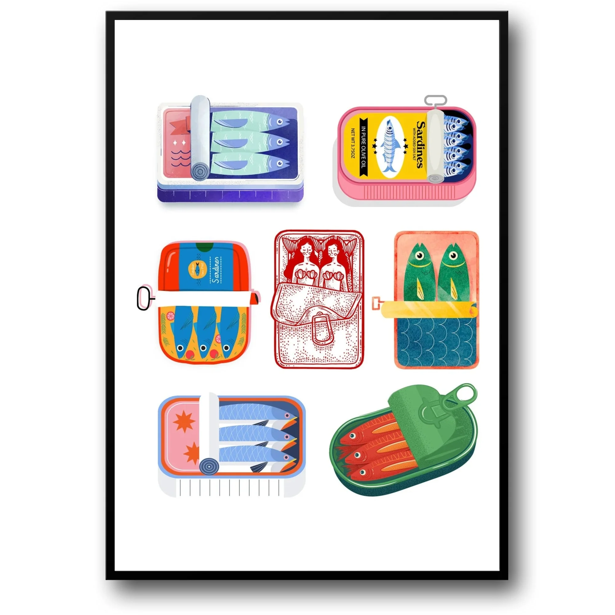 Sardine Variety | Creative Illustration Series