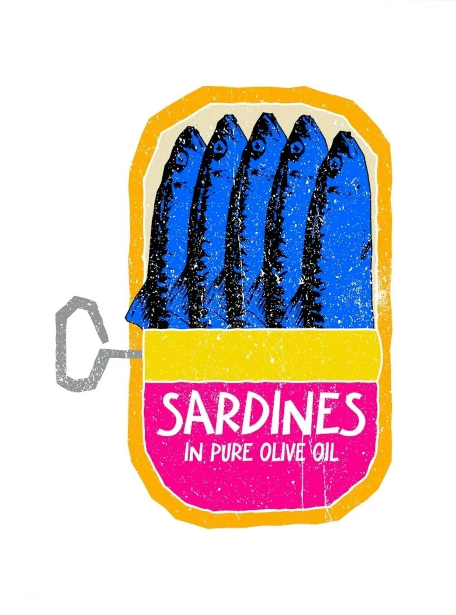 Vintage Sardines | Olive Oil Retro Art - Image 4
