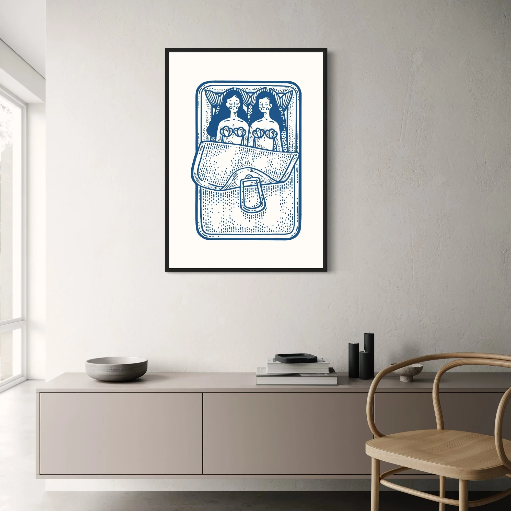 Twin Sardines | Kitchen Art - Image 2