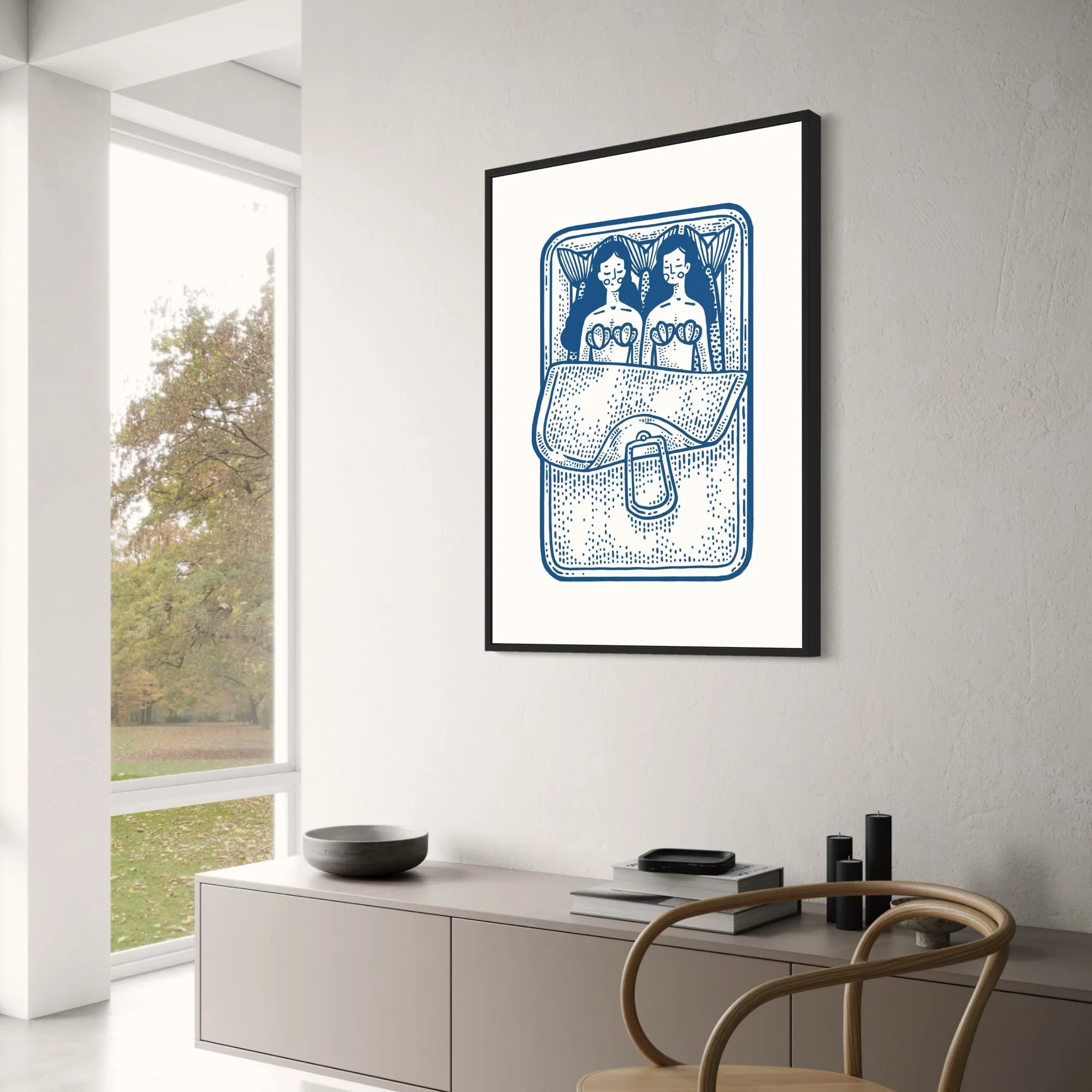 Twin Sardines | Kitchen Art - Image 3