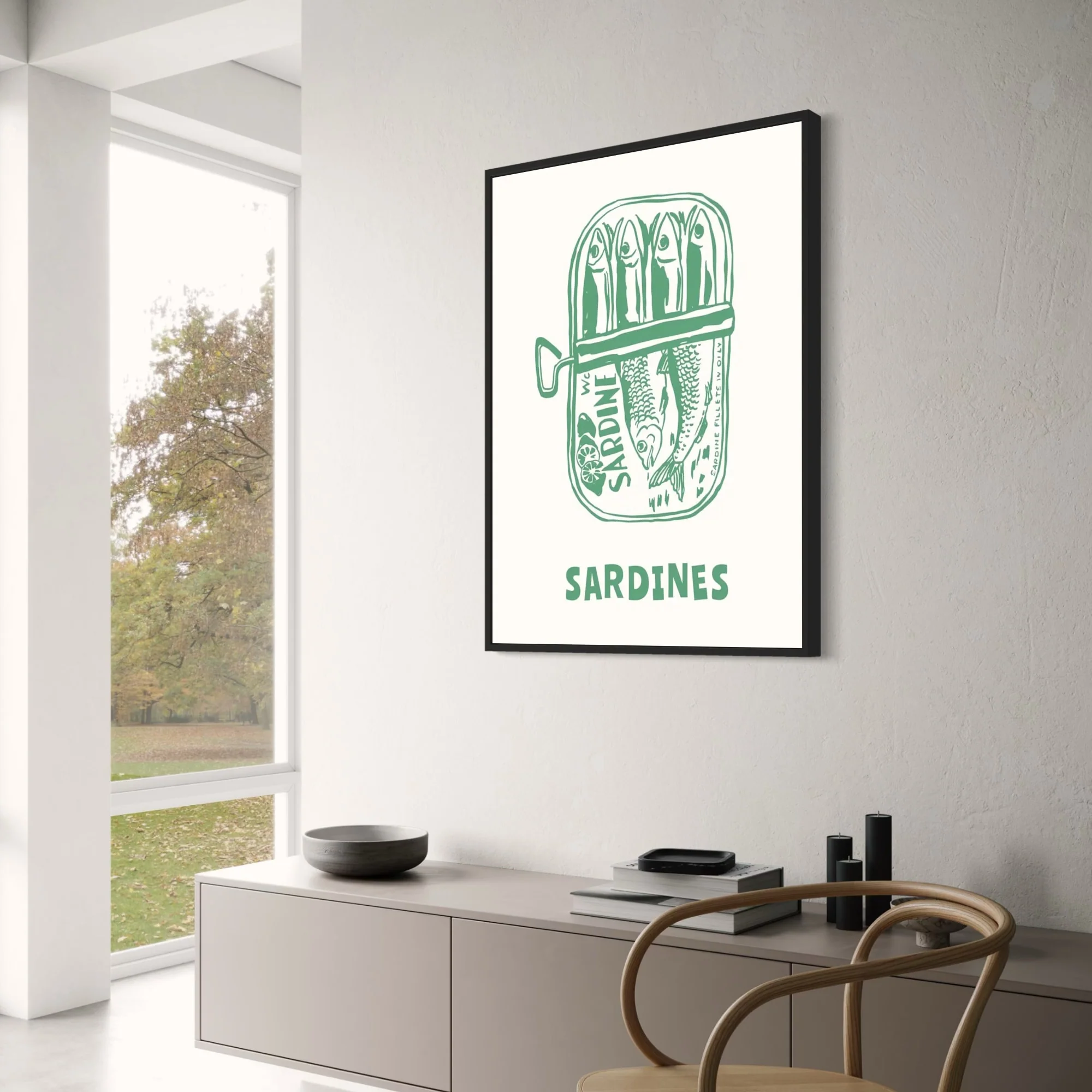 Lemon and Sardines | Fresh Artwork - Image 3
