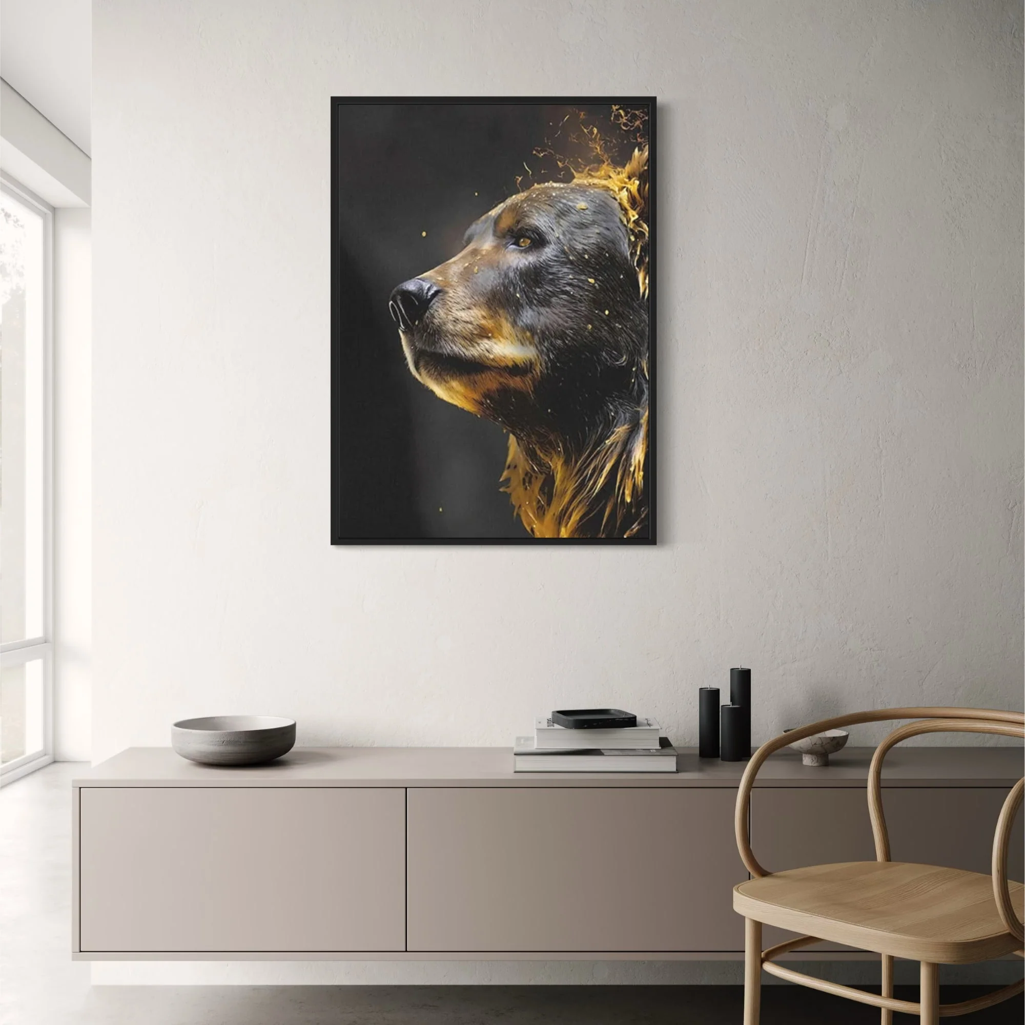 Bull & Bear Market | Abstract Modern Art - Image 2