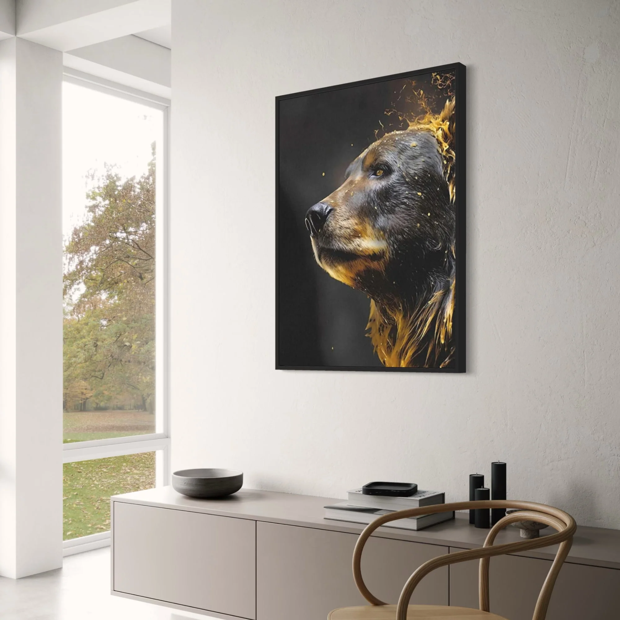 Bull & Bear Market | Abstract Modern Art - Image 3