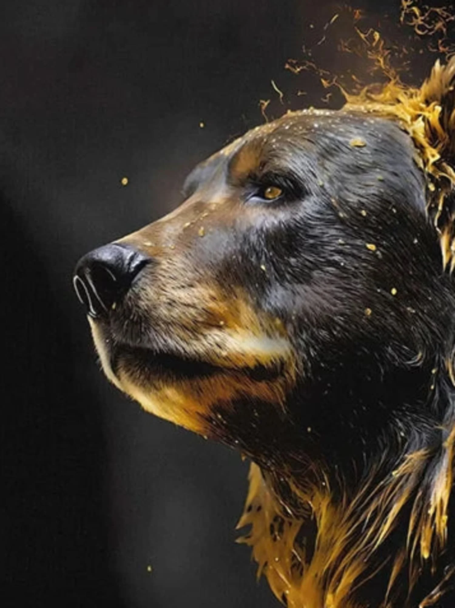 Bull & Bear Market | Abstract Modern Art - Image 4