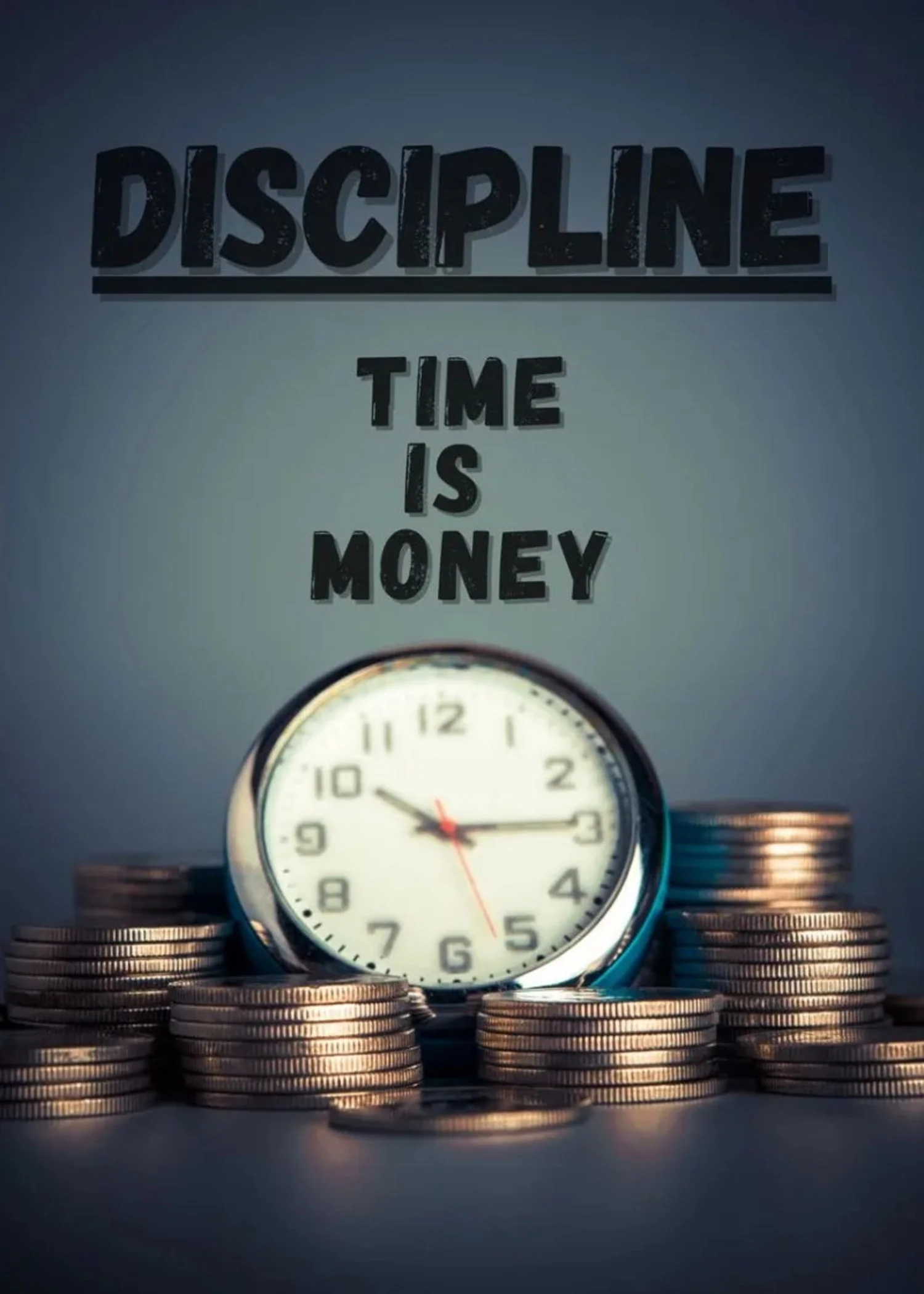 Time is Money | Motivational Clock Art - Image 4