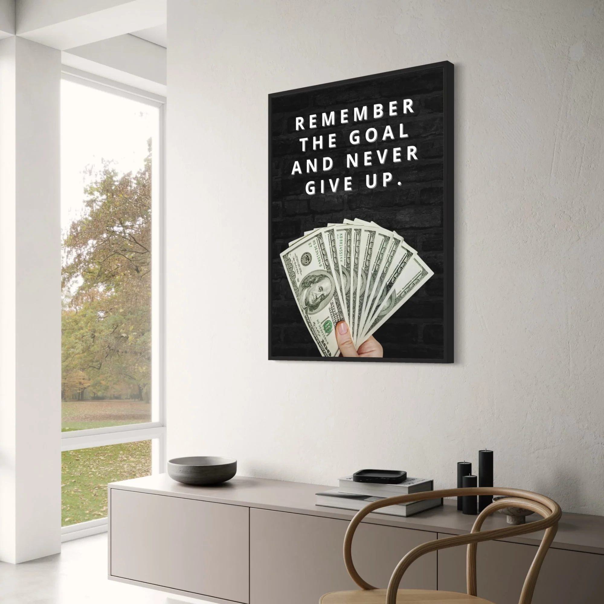 Goal Motivation | Success-Driven Home Decor Poster - Image 3