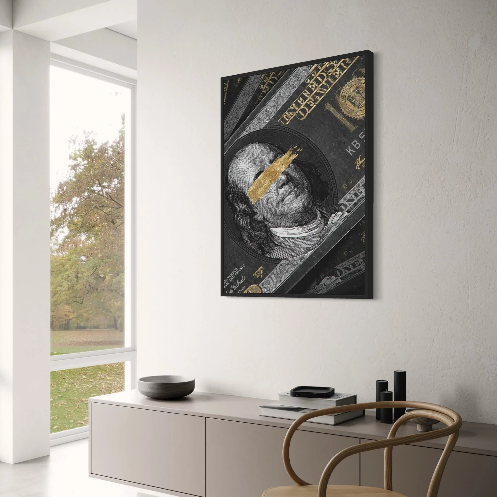 Gold Eye Dollar | Luxury Benjamin Franklin - Image 3
