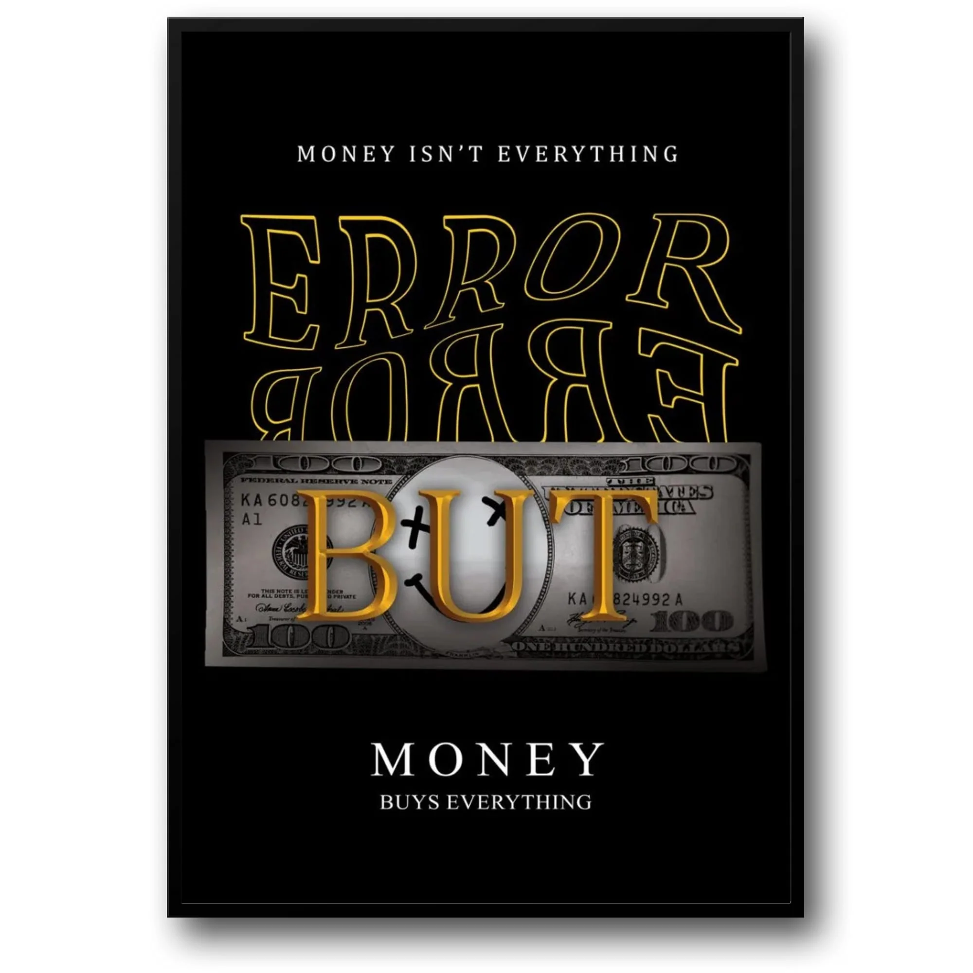 Error But Money | Funny Art Print