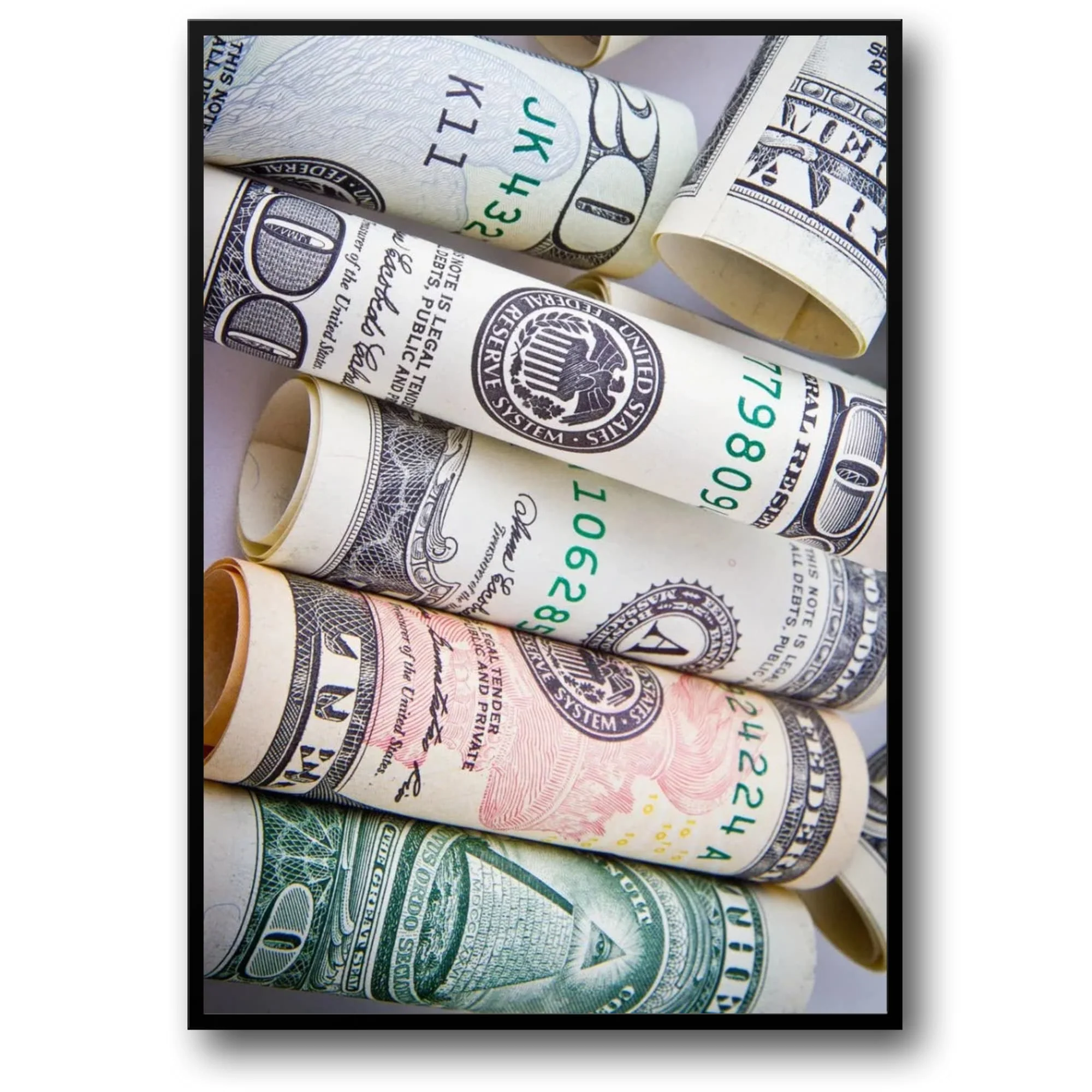 Dollar Bills | Wealth & Currency Art