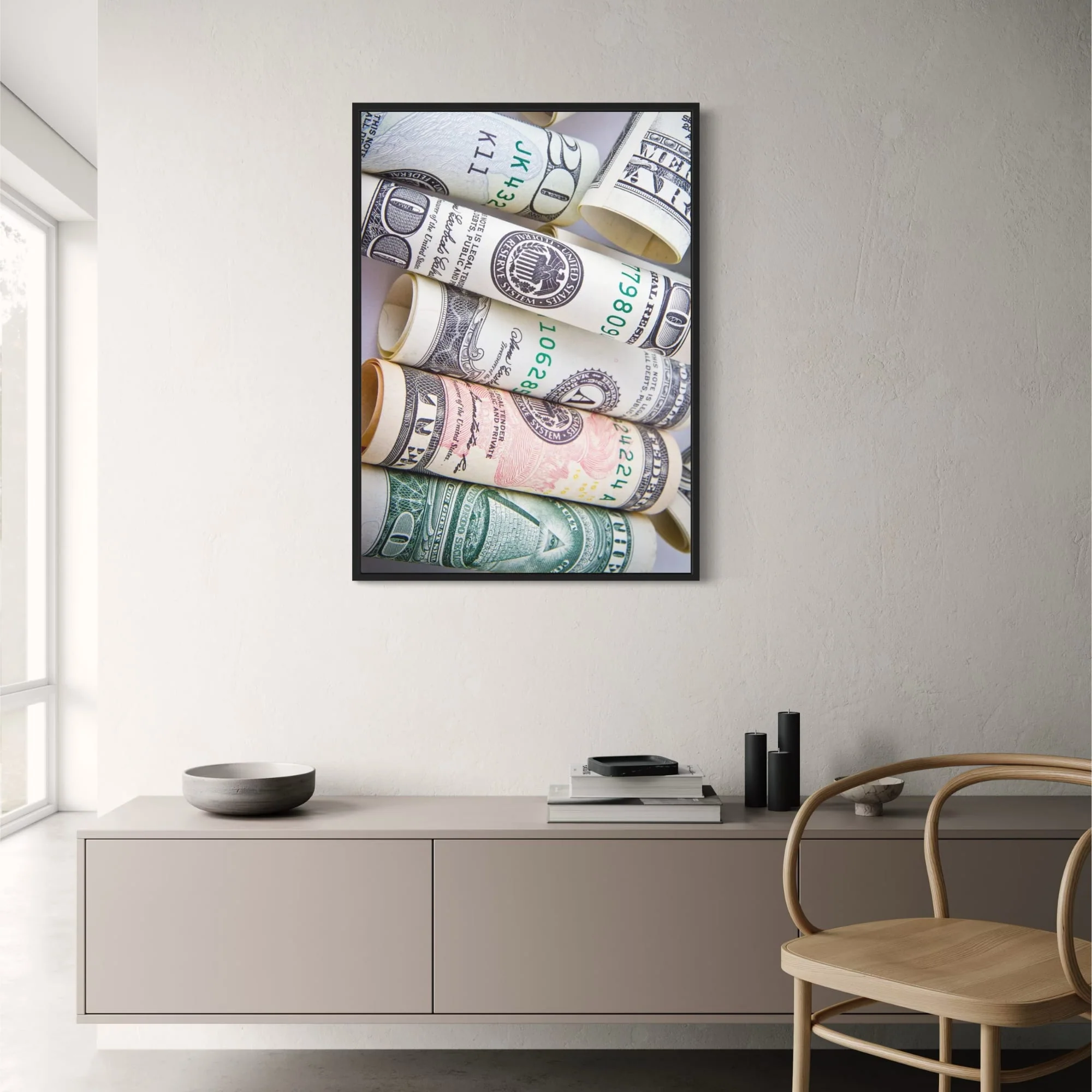 Dollar Bills | Wealth & Currency Art - Image 2