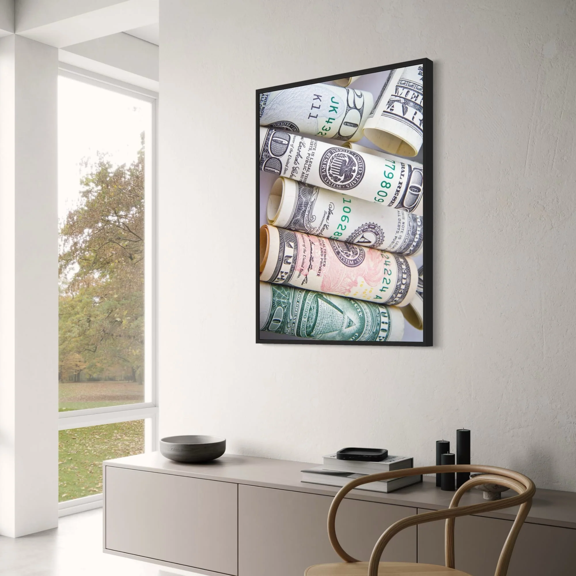 Dollar Bills | Wealth & Currency Art - Image 3
