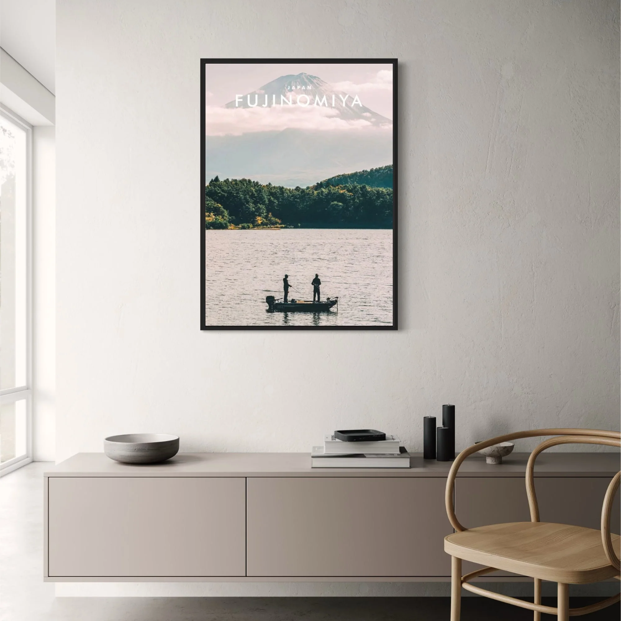 Lake Motosu | Peaceful Japanese Fishing Scenery - Image 2