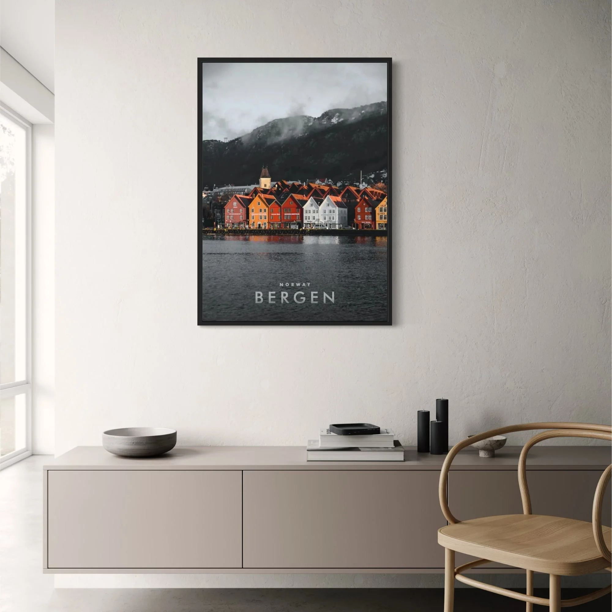 Bryggen Waterfront | Colorful Bergen Architecture - Image 2