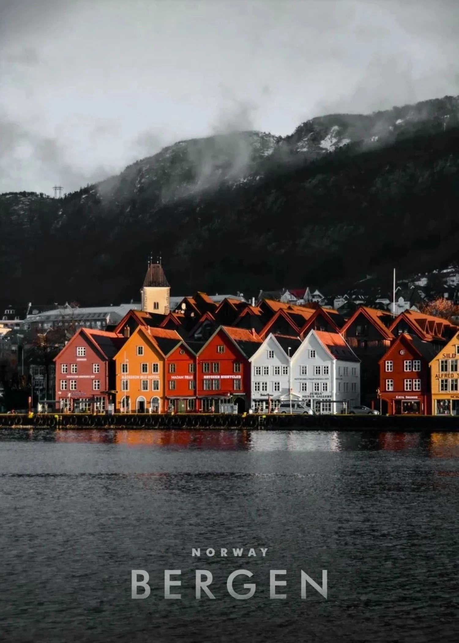 Bryggen Waterfront | Colorful Bergen Architecture - Image 4