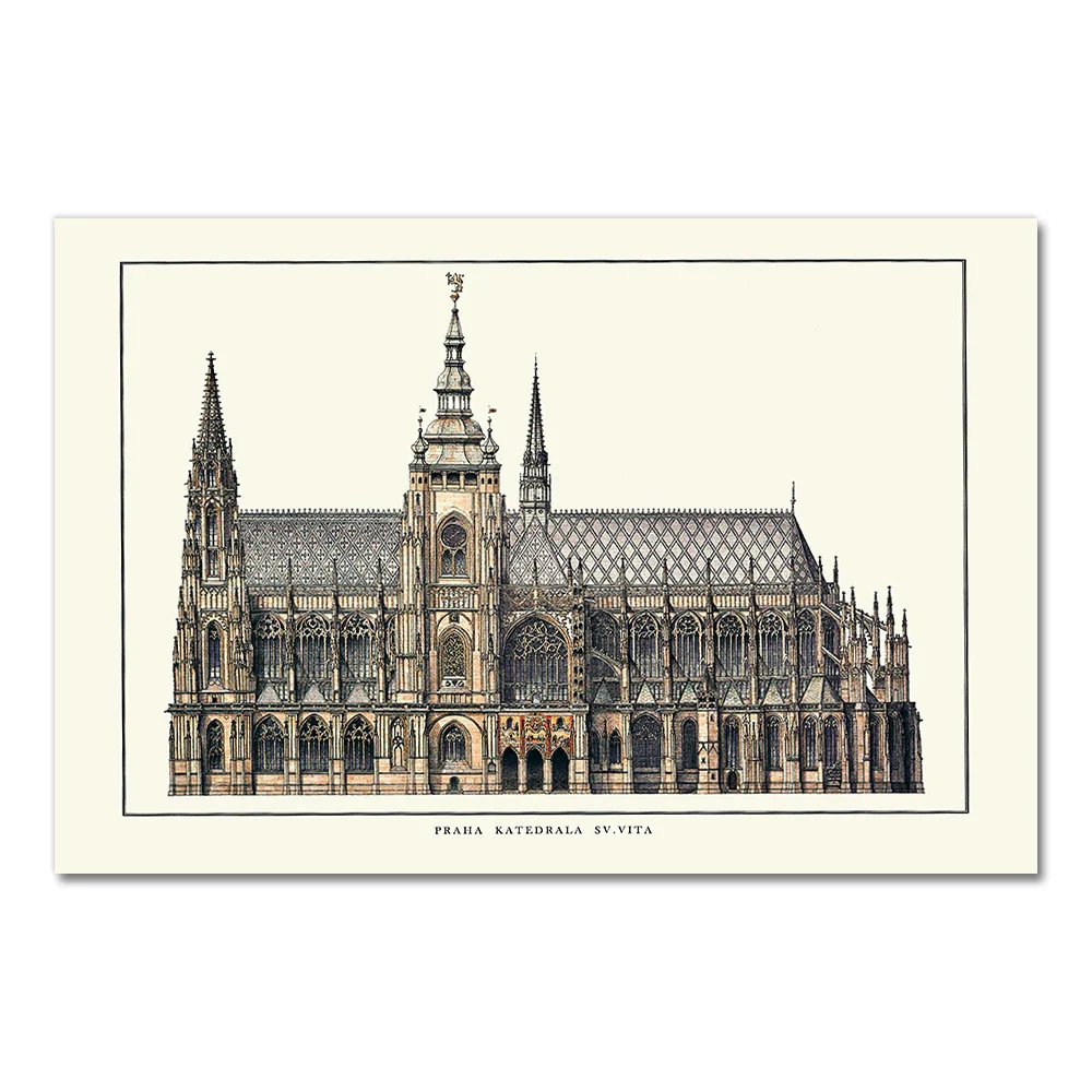 St. Vitus Cathedral | Prague Gothic Architecture