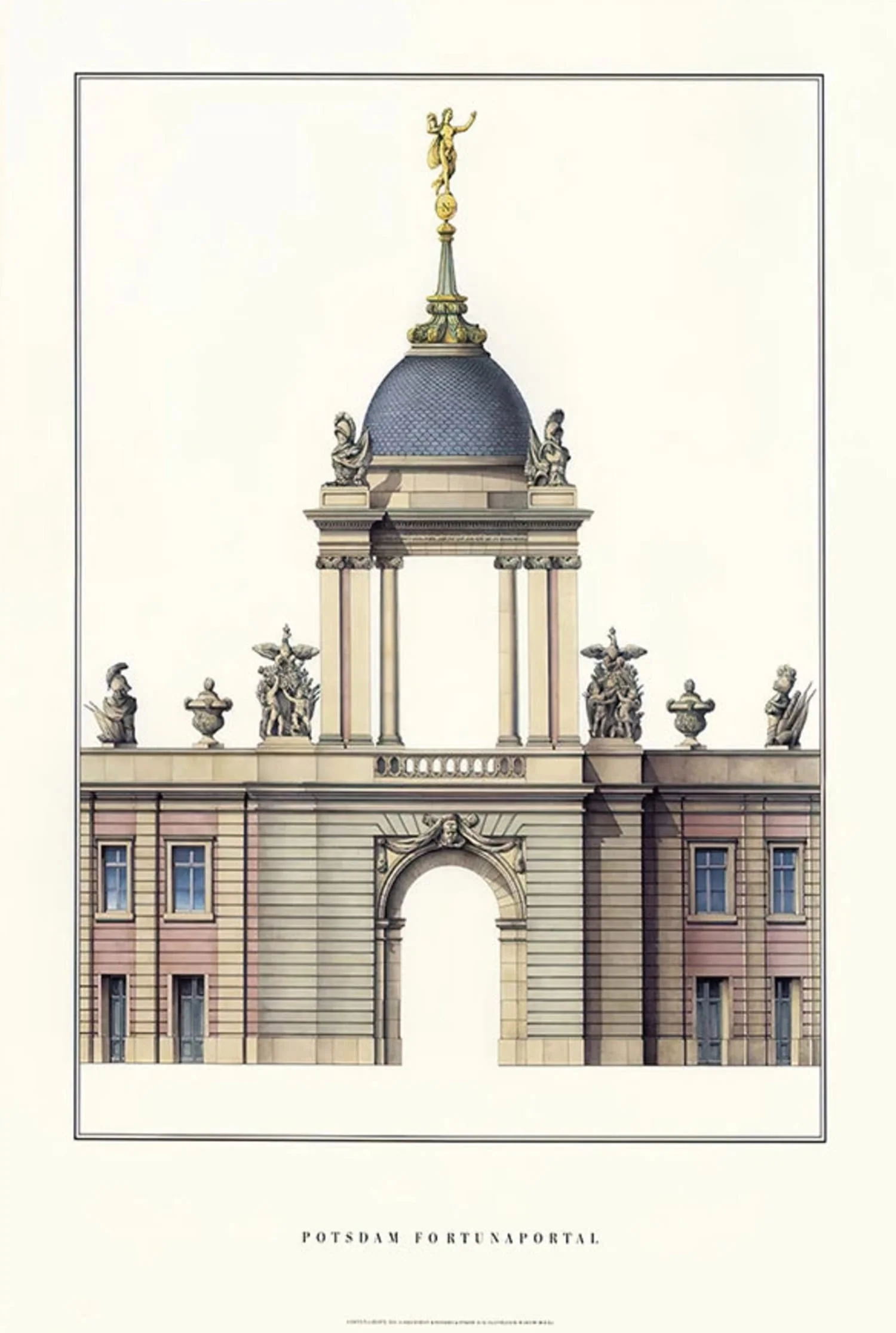 Fortuna Portal | Potsdam Rococo Architecture - Image 4