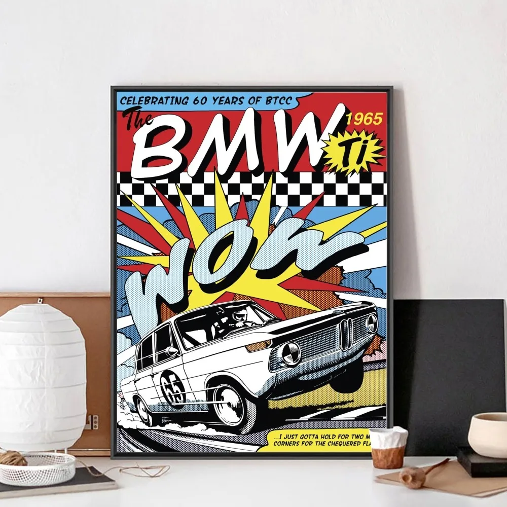Vintage 80s Car F1 Racing | Kraft Style