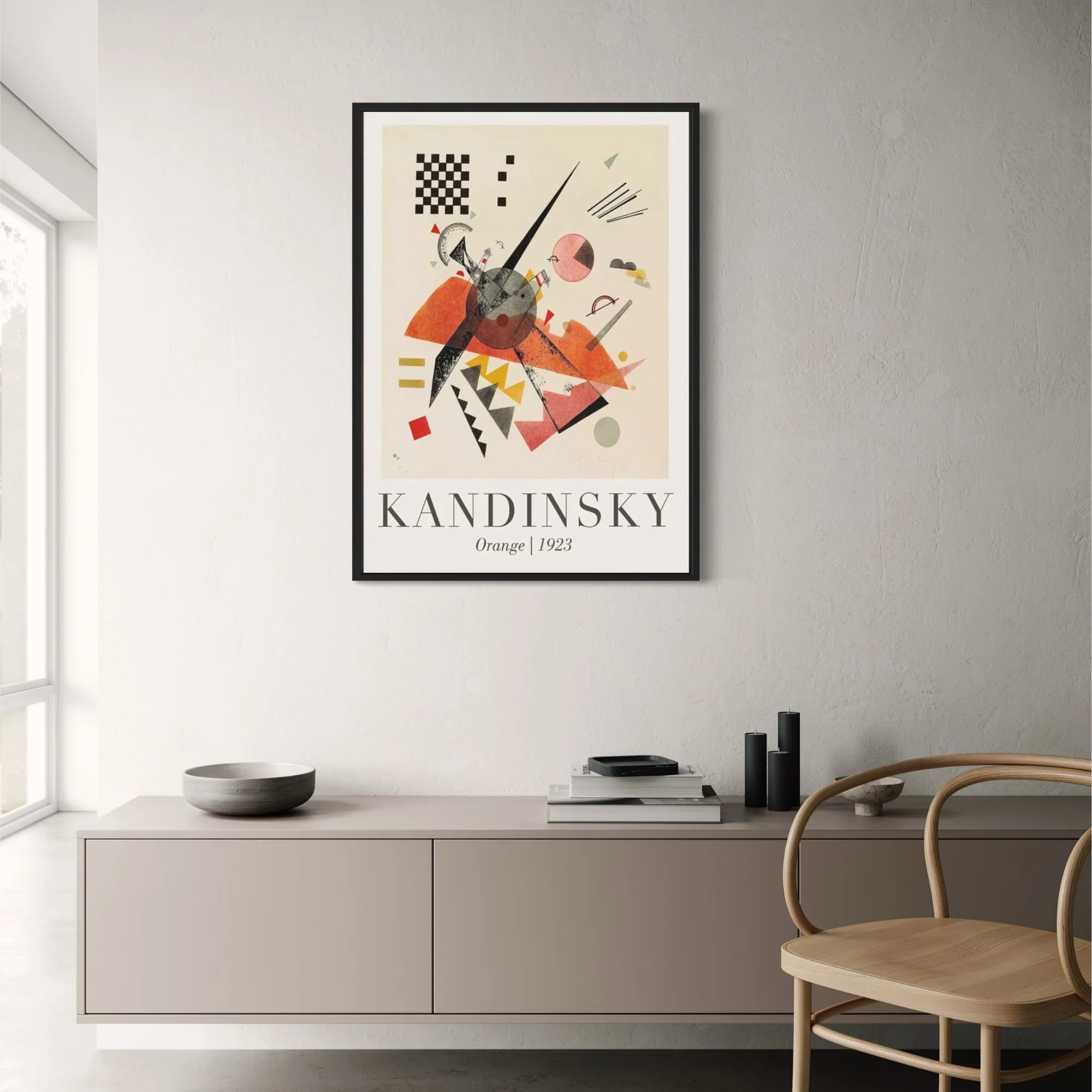 Wassily Kandinsky | Orange | 1923 Modern Art - Image 2