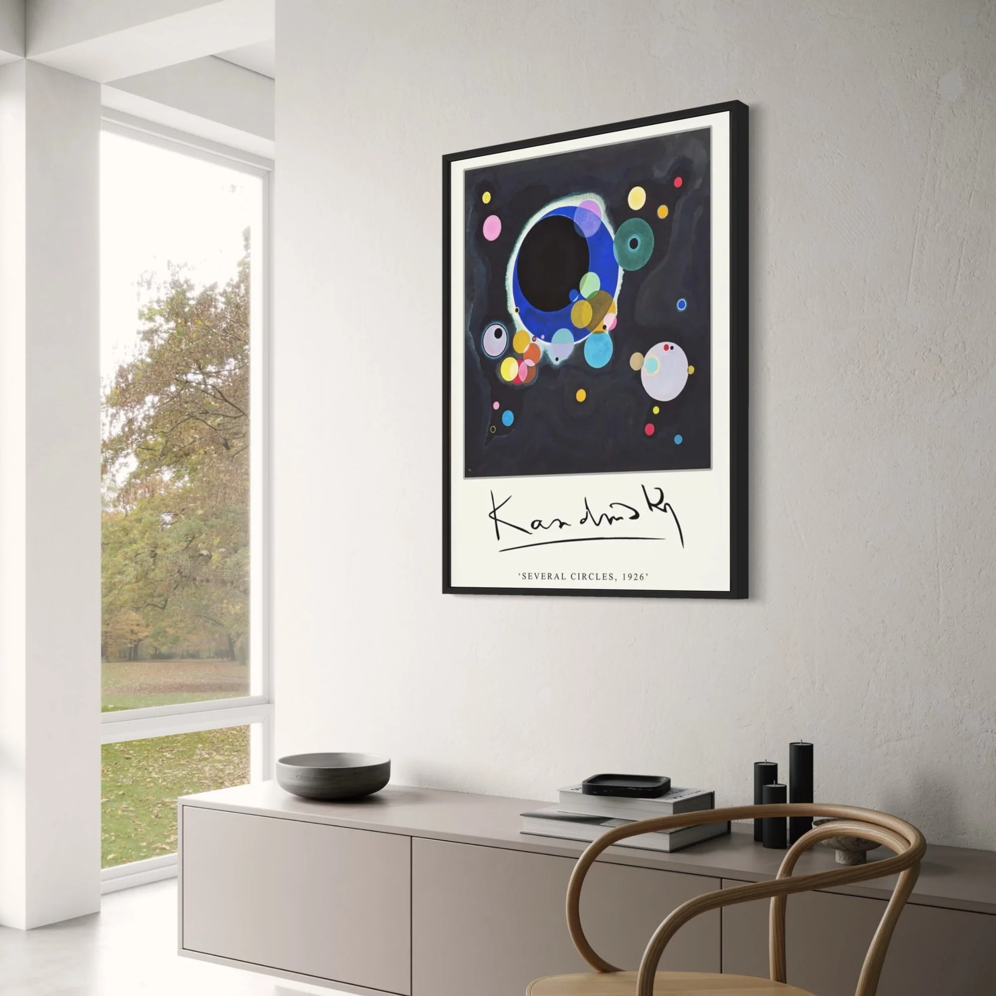 Several Circles | Wassily Kandinsky | 1926 Art Poster - Image 3
