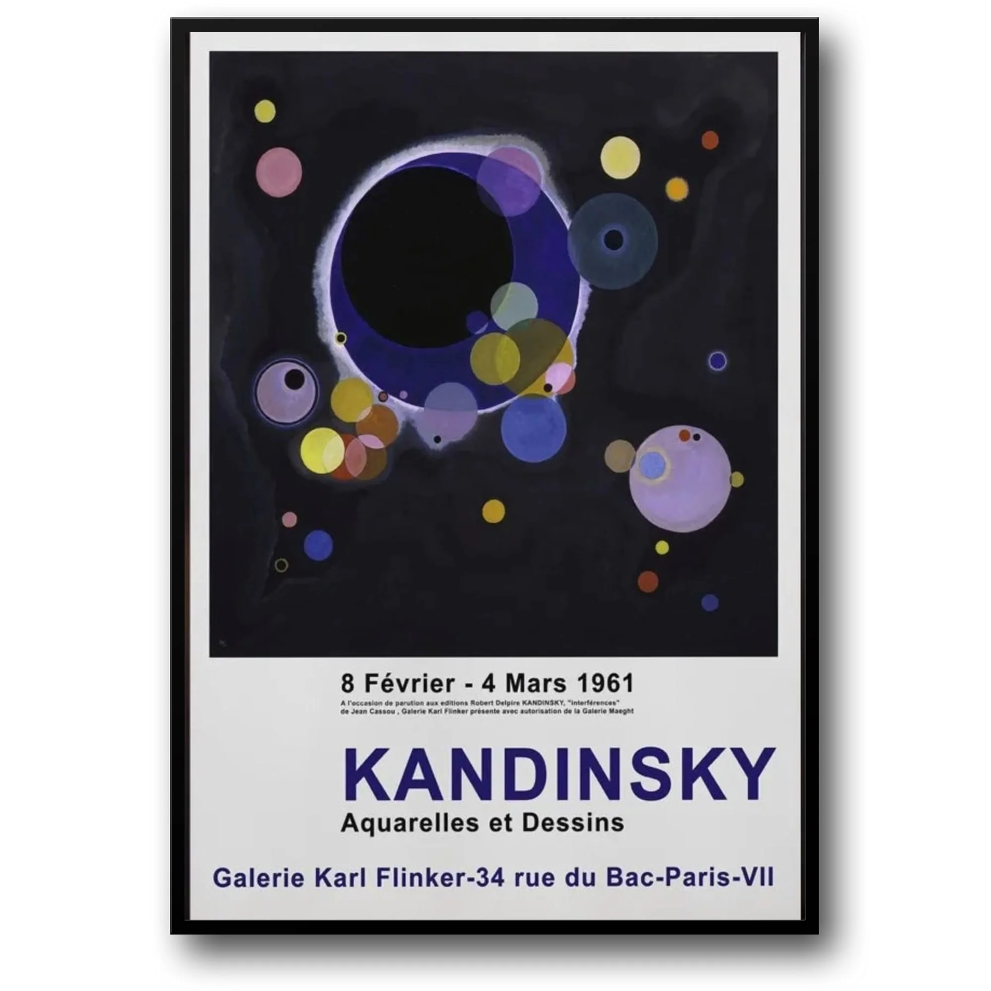 Wassily Kandinsky | Aquarelles et Dessins | 1961 Exhibition