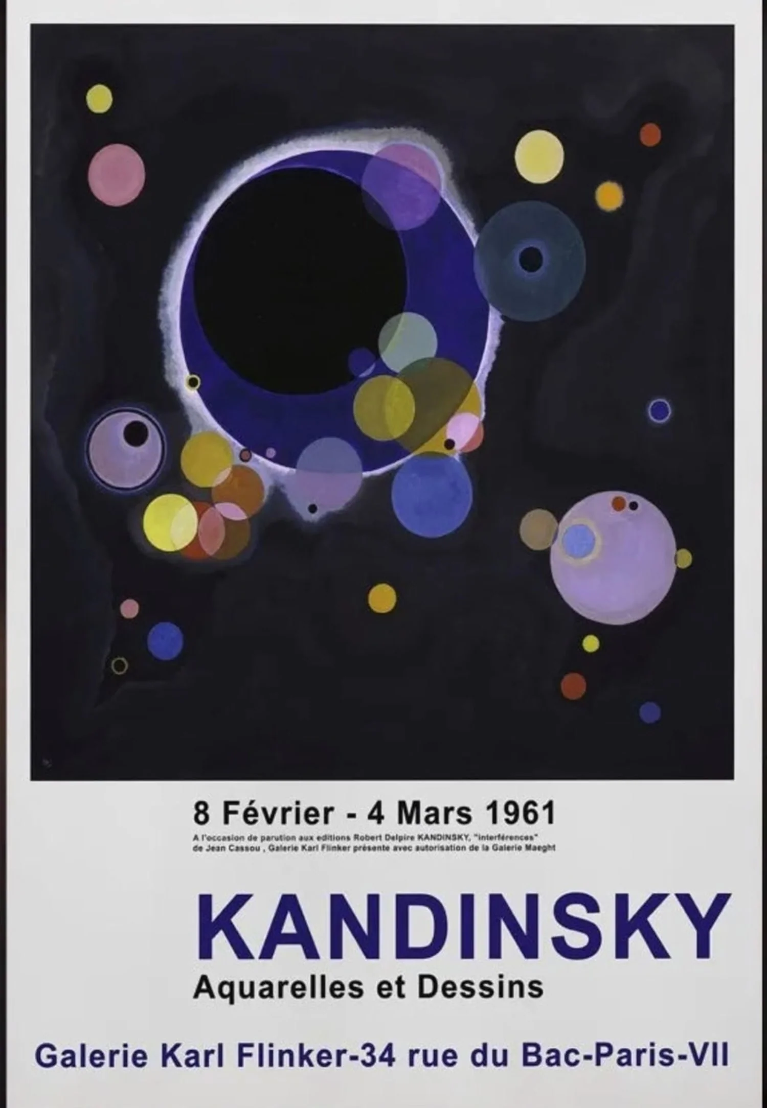 Wassily Kandinsky | Aquarelles et Dessins | 1961 Exhibition - Image 4