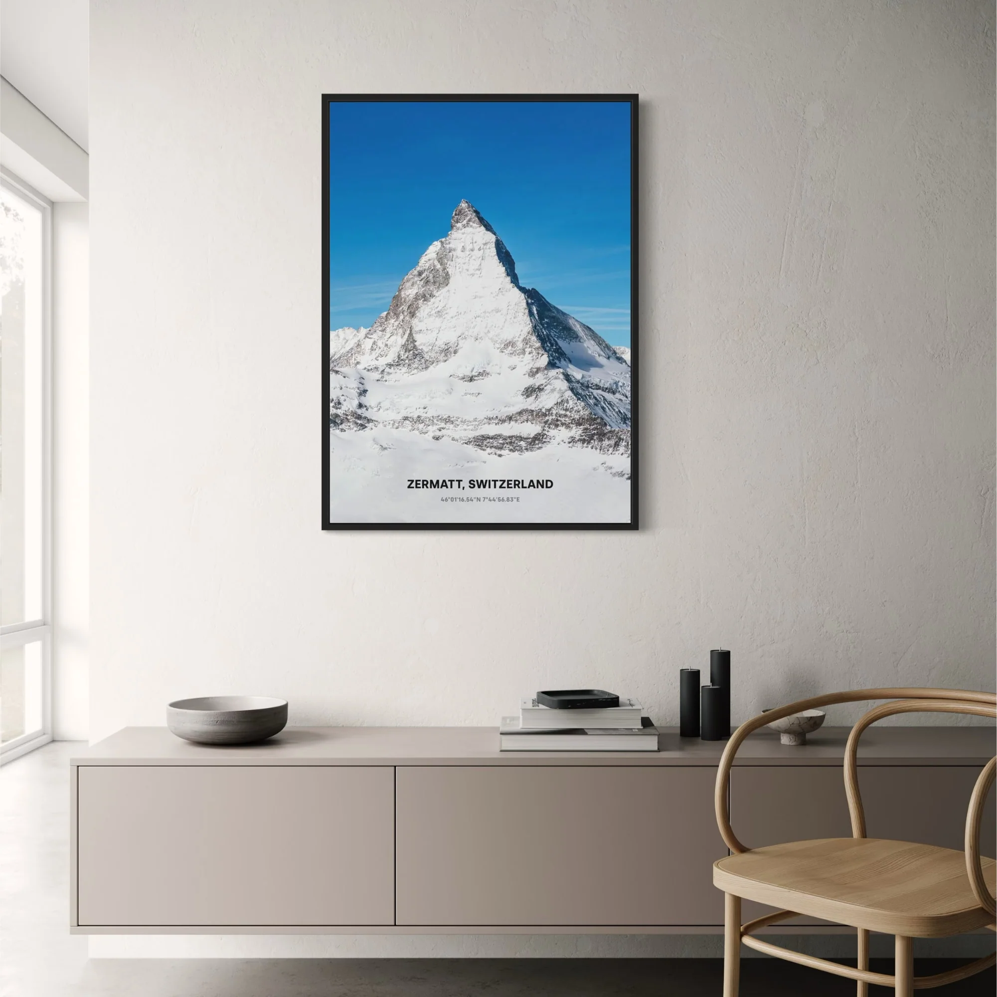 Matterhorn Winter | Zermatt Scenic Mountain - Image 2