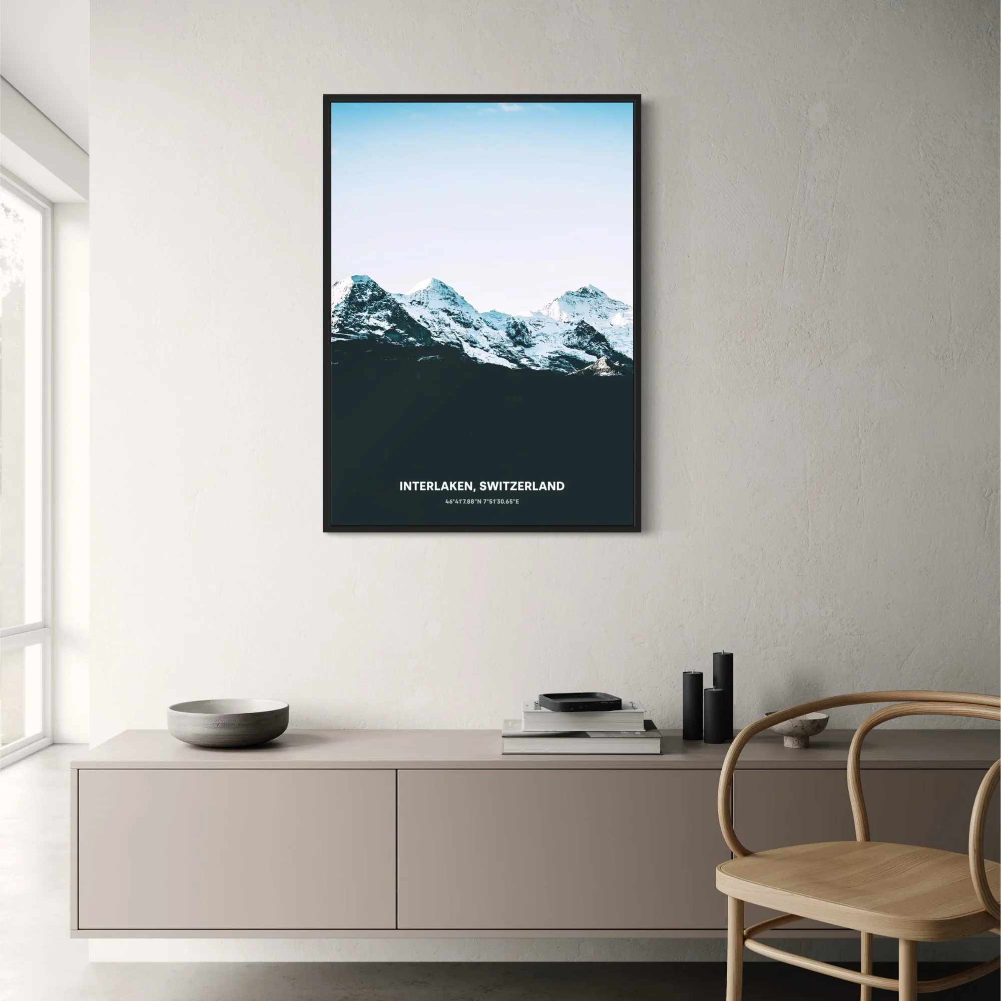 Interlaken Winter Landscape | Rugged Mountain Ranges - Image 2