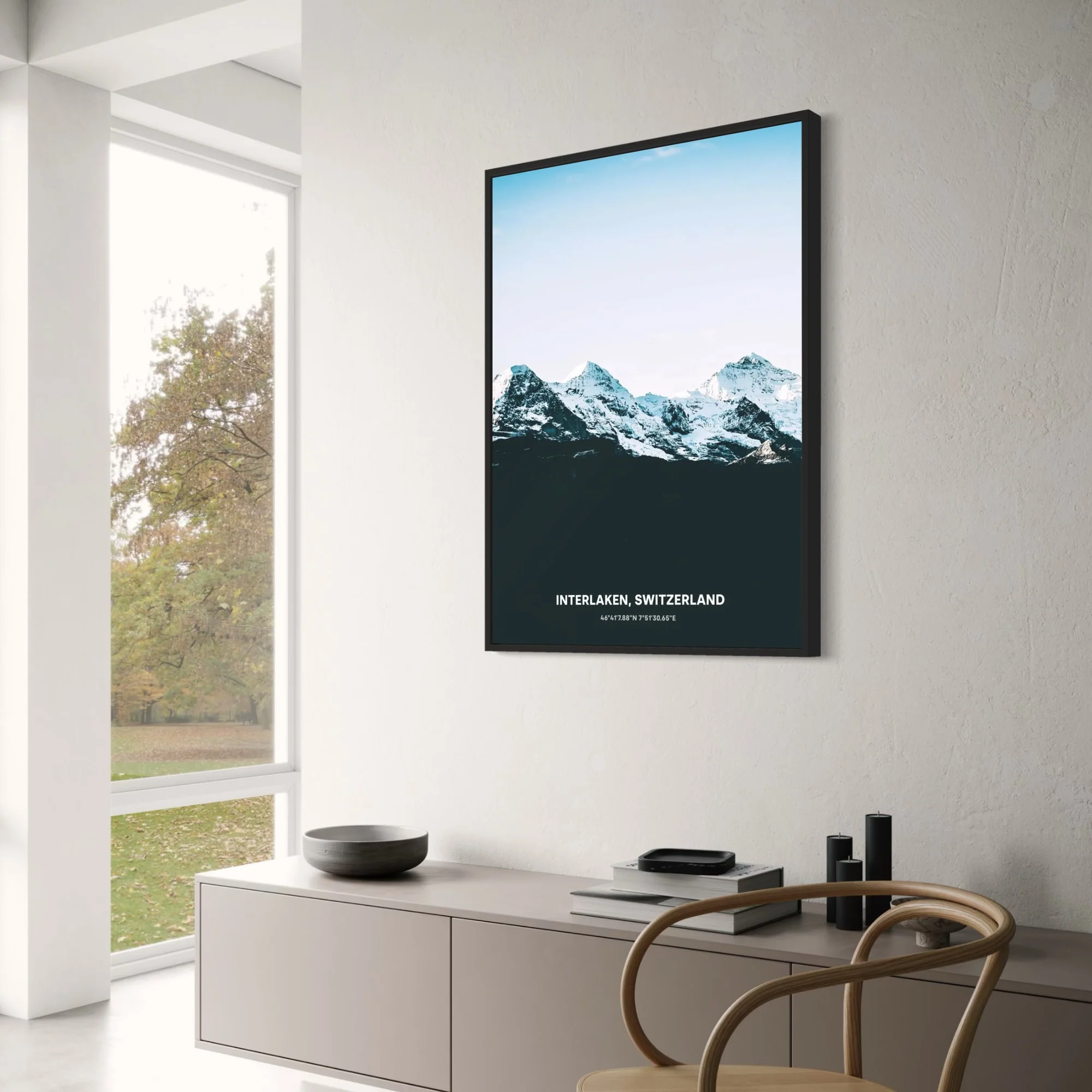Interlaken Winter Landscape | Rugged Mountain Ranges - Image 3