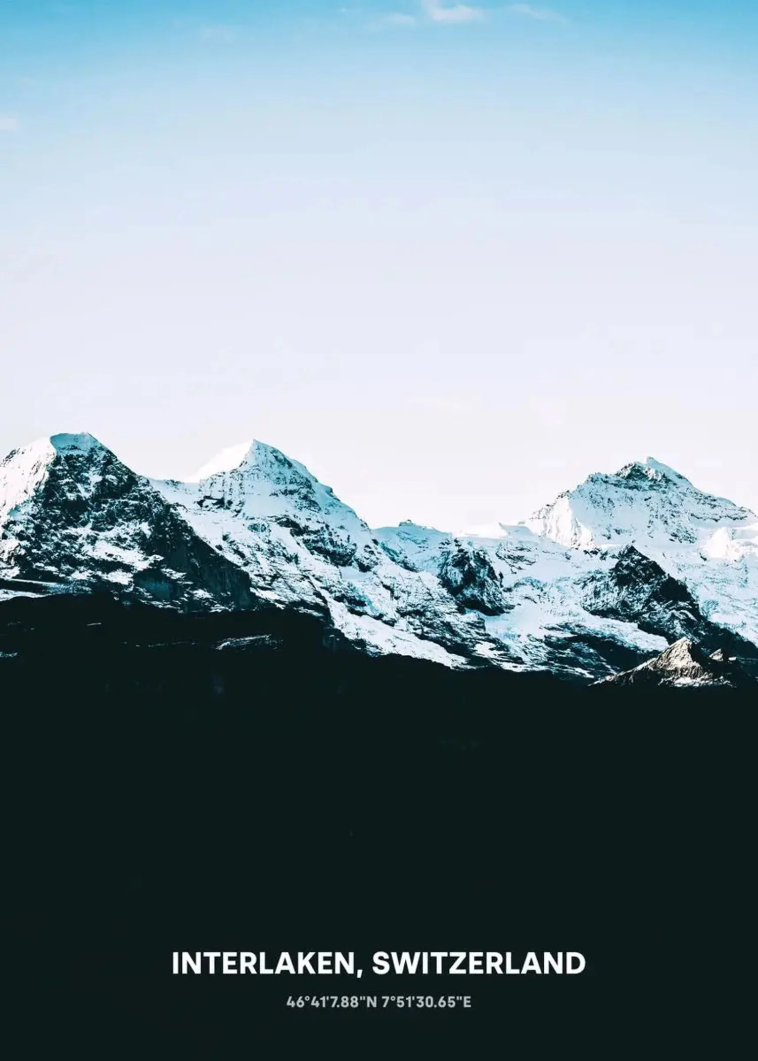 Interlaken Winter Landscape | Rugged Mountain Ranges - Image 4