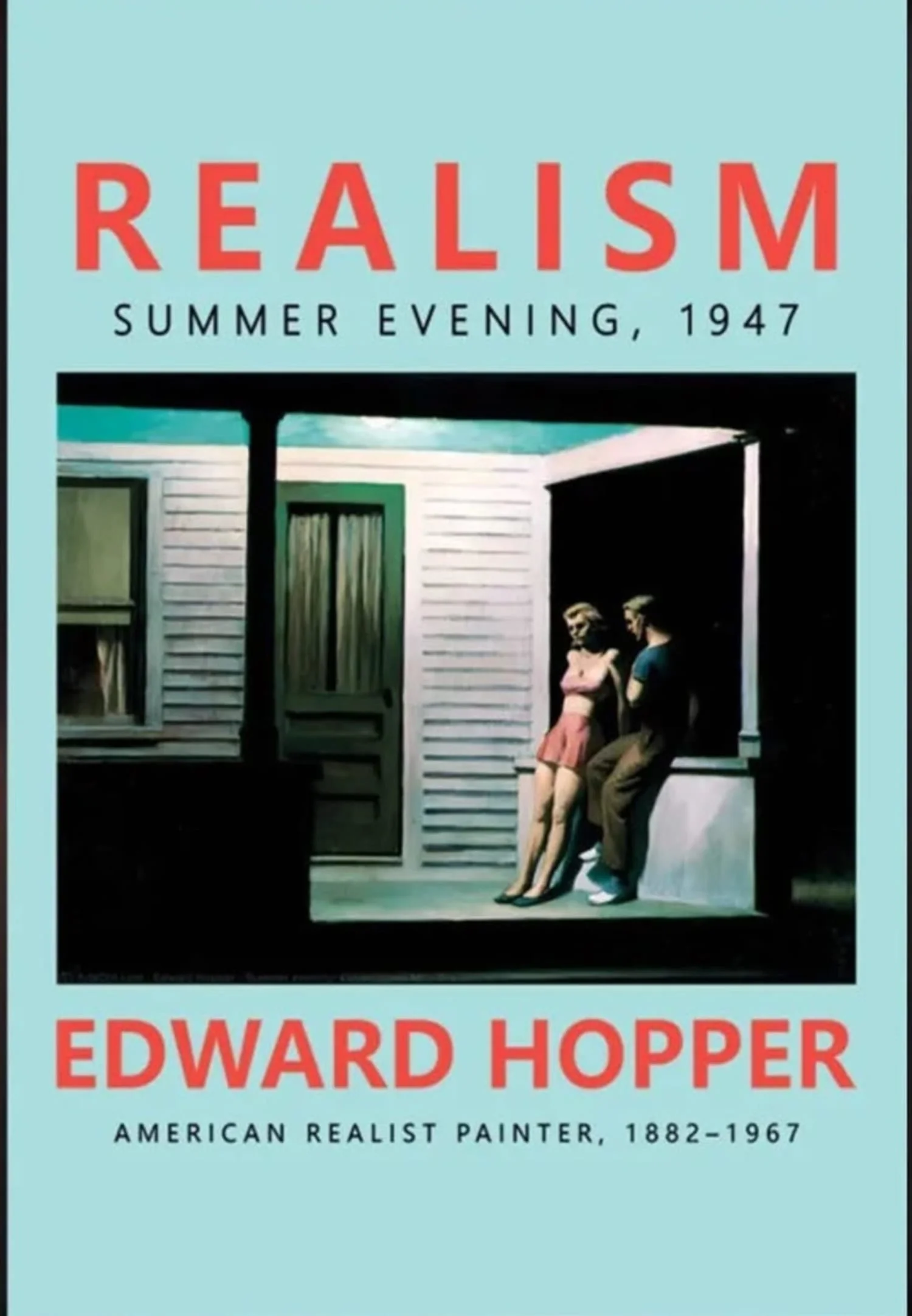 Summer Evening 1947 | Edward Hopper | Vintage American Classic - Image 4