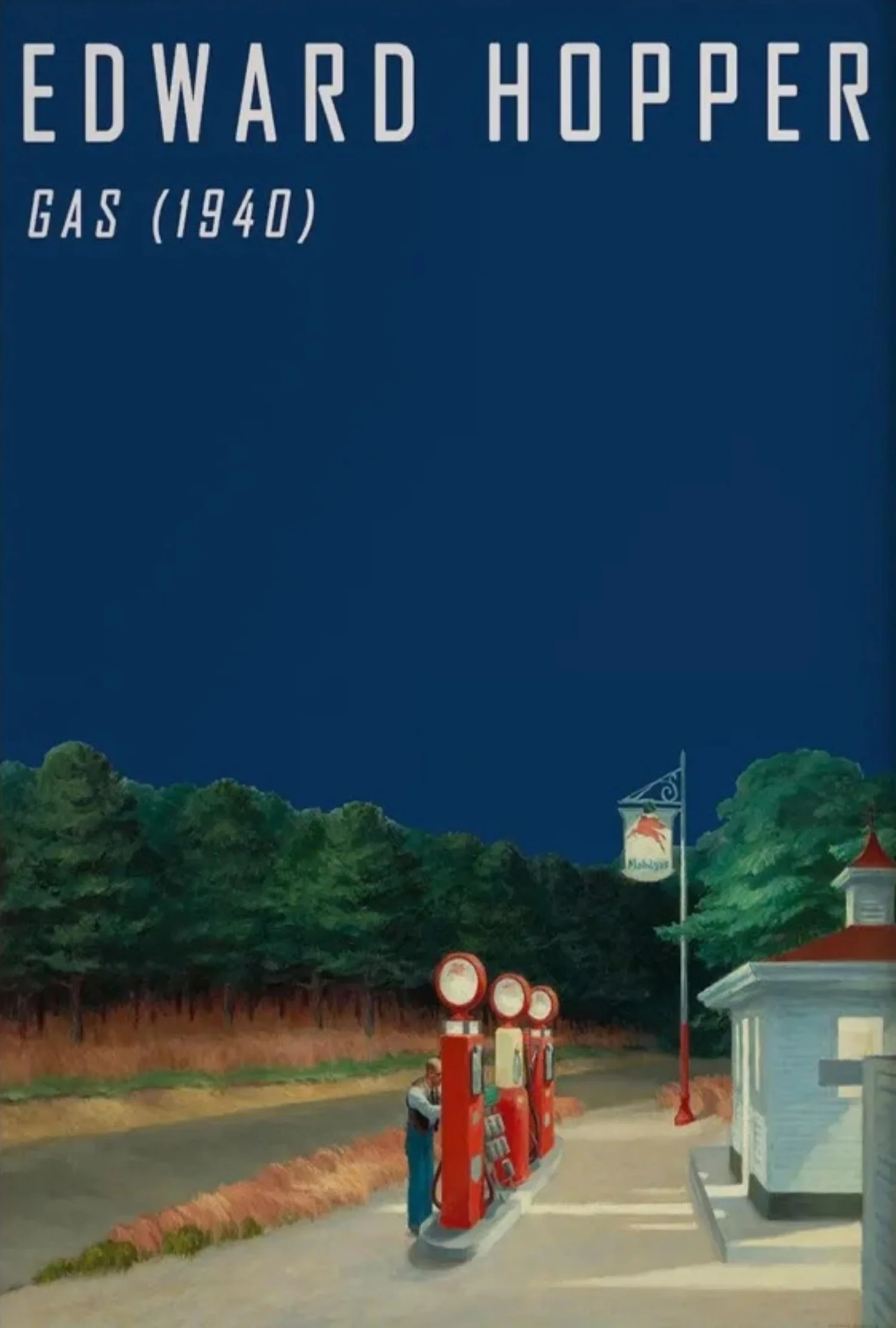 Edward Hopper | Gas Station 1940 | Vintage American Art - Image 4