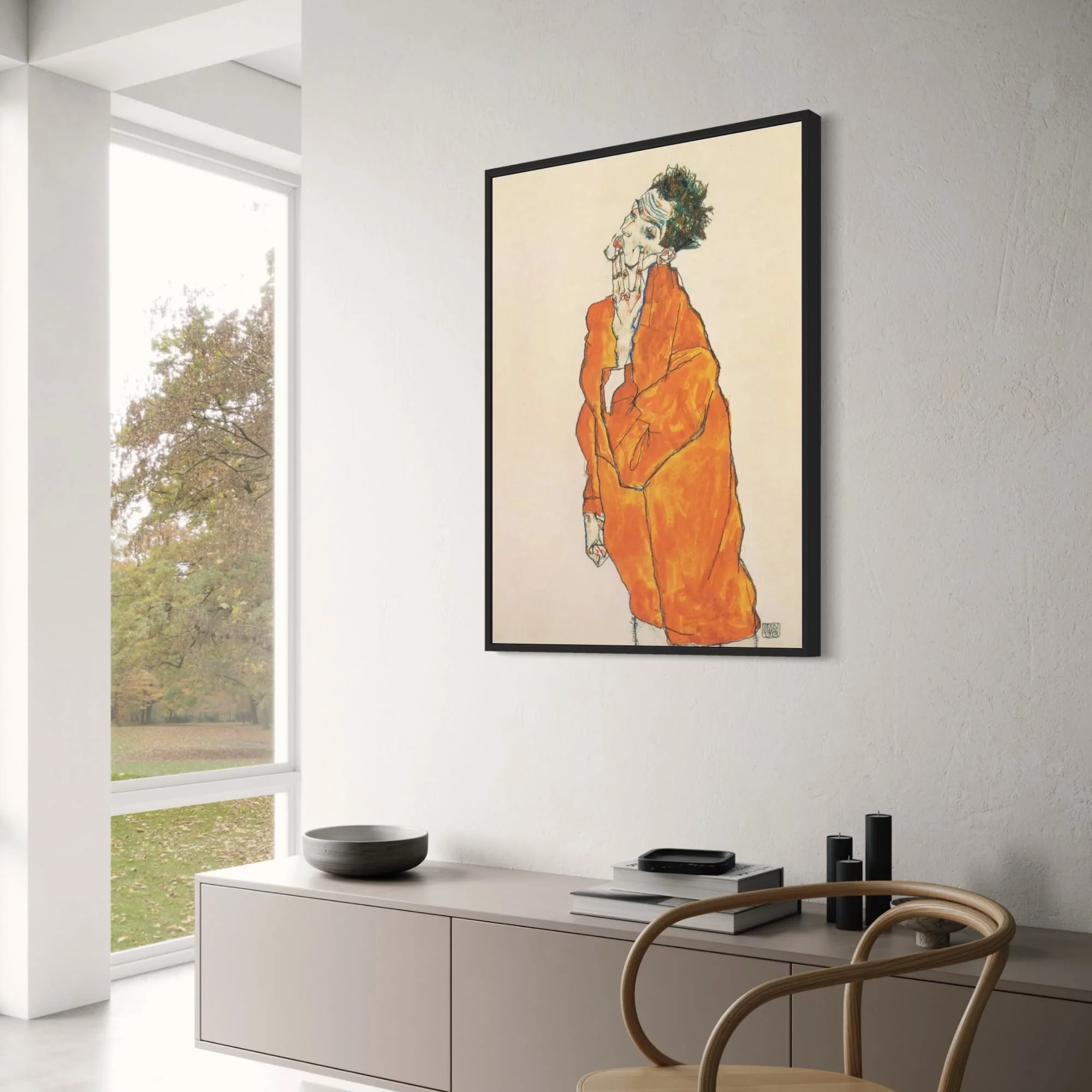 Egon Schiele | Restless Soul | Art Deco | Abstract Vintage Style - Image 3