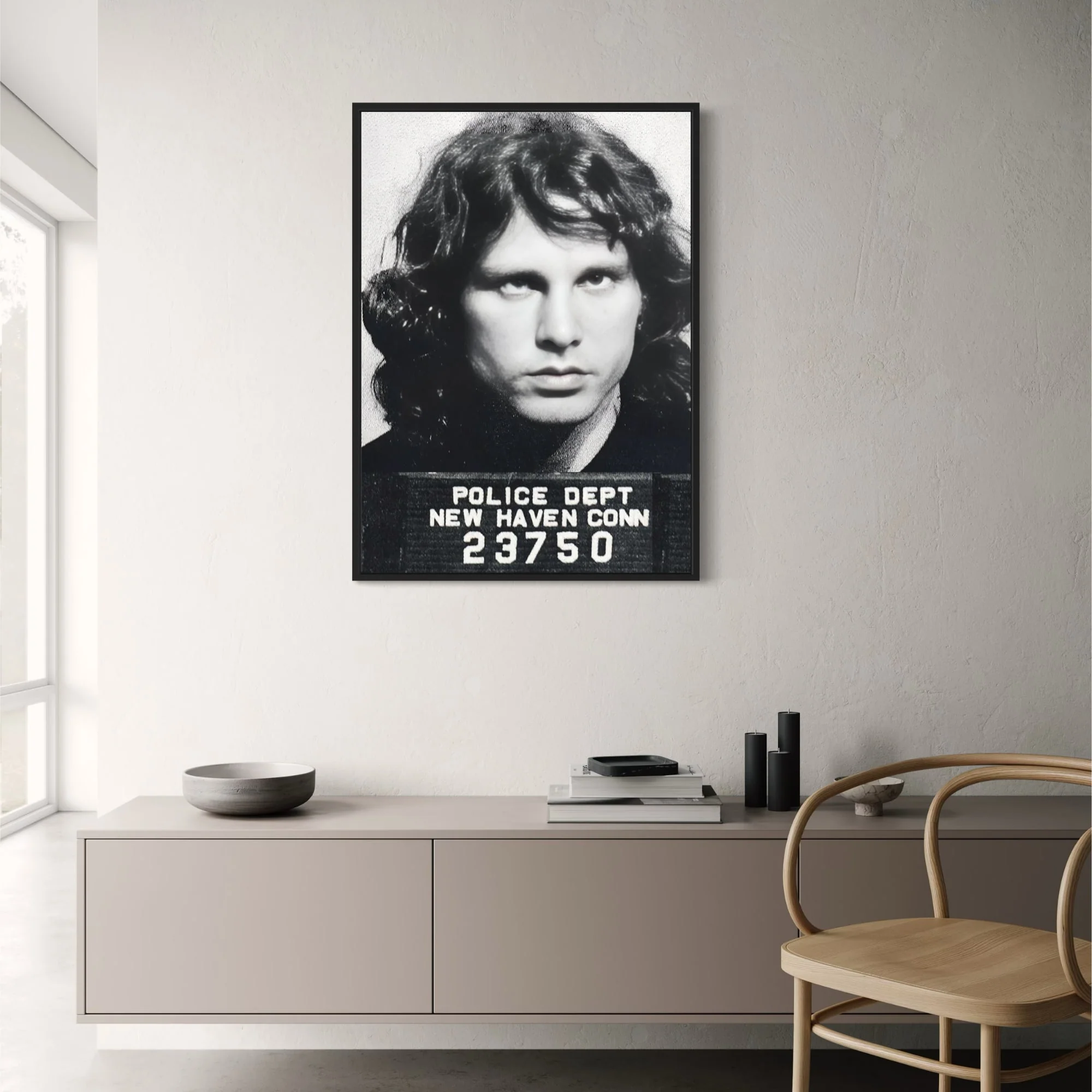 Jim Morrison Mugshot | Iconic Music Legend - Image 2