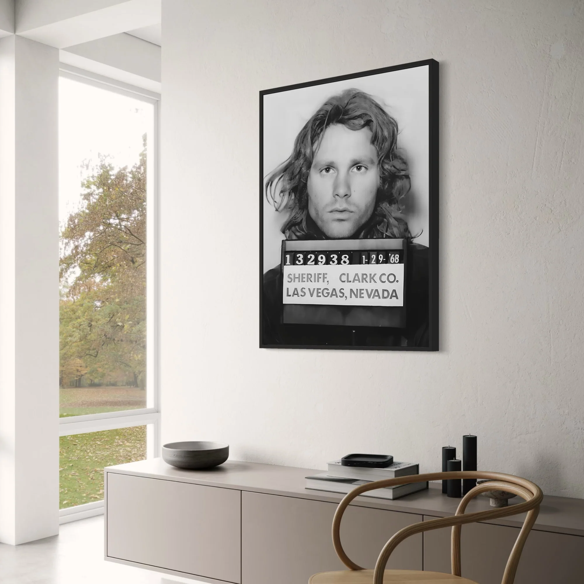 Jim Morrison Mugshot | Vintage Style - Image 3