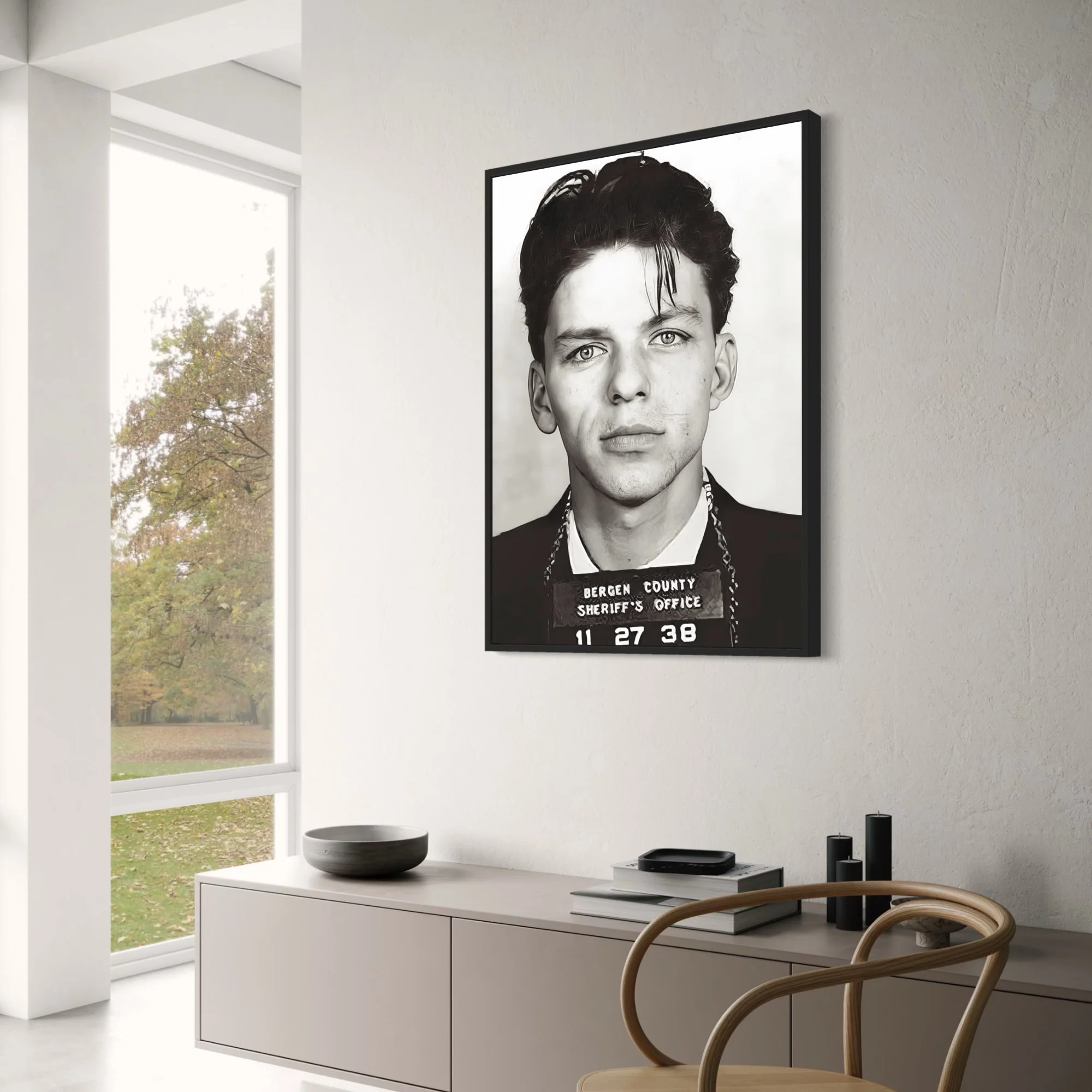 Frank Sinatra Mugshot | Vintage Style - Image 3
