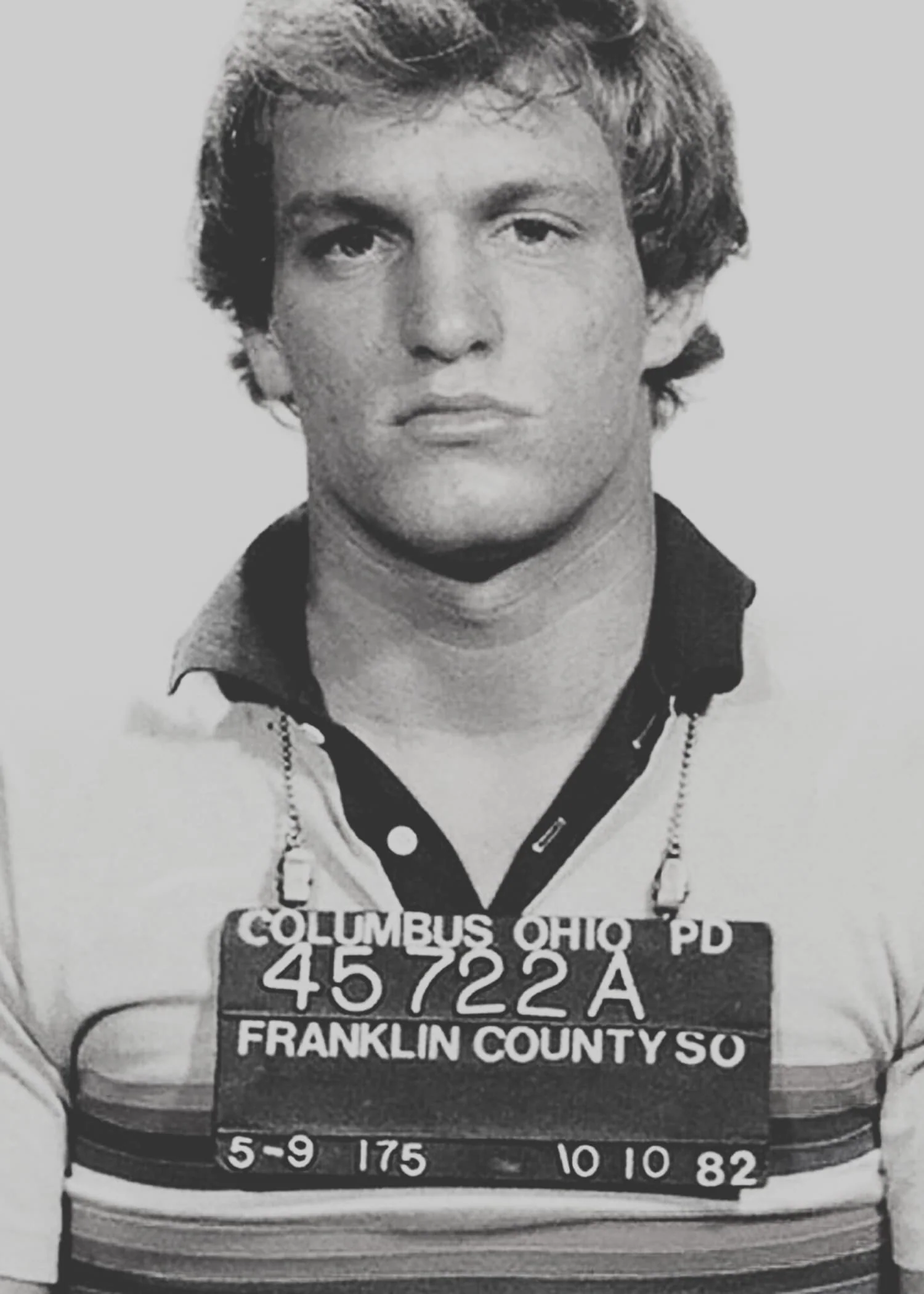 Woody Harrelson Mugshot | Celebrity Art Print - Image 4